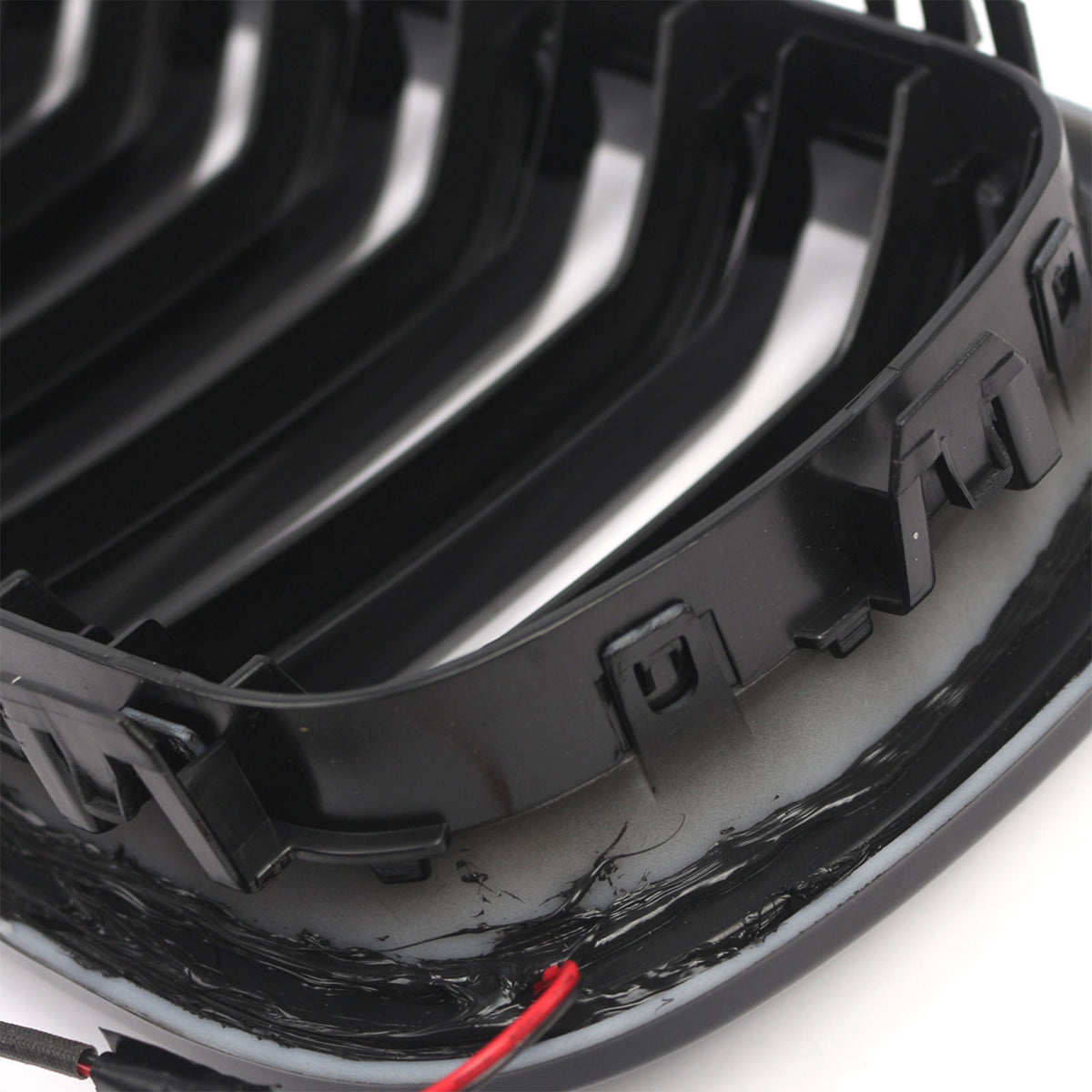 Double Slat Front Bumper Kidney Grille Pour BMW X5/X6 F15 F16 2013-2018