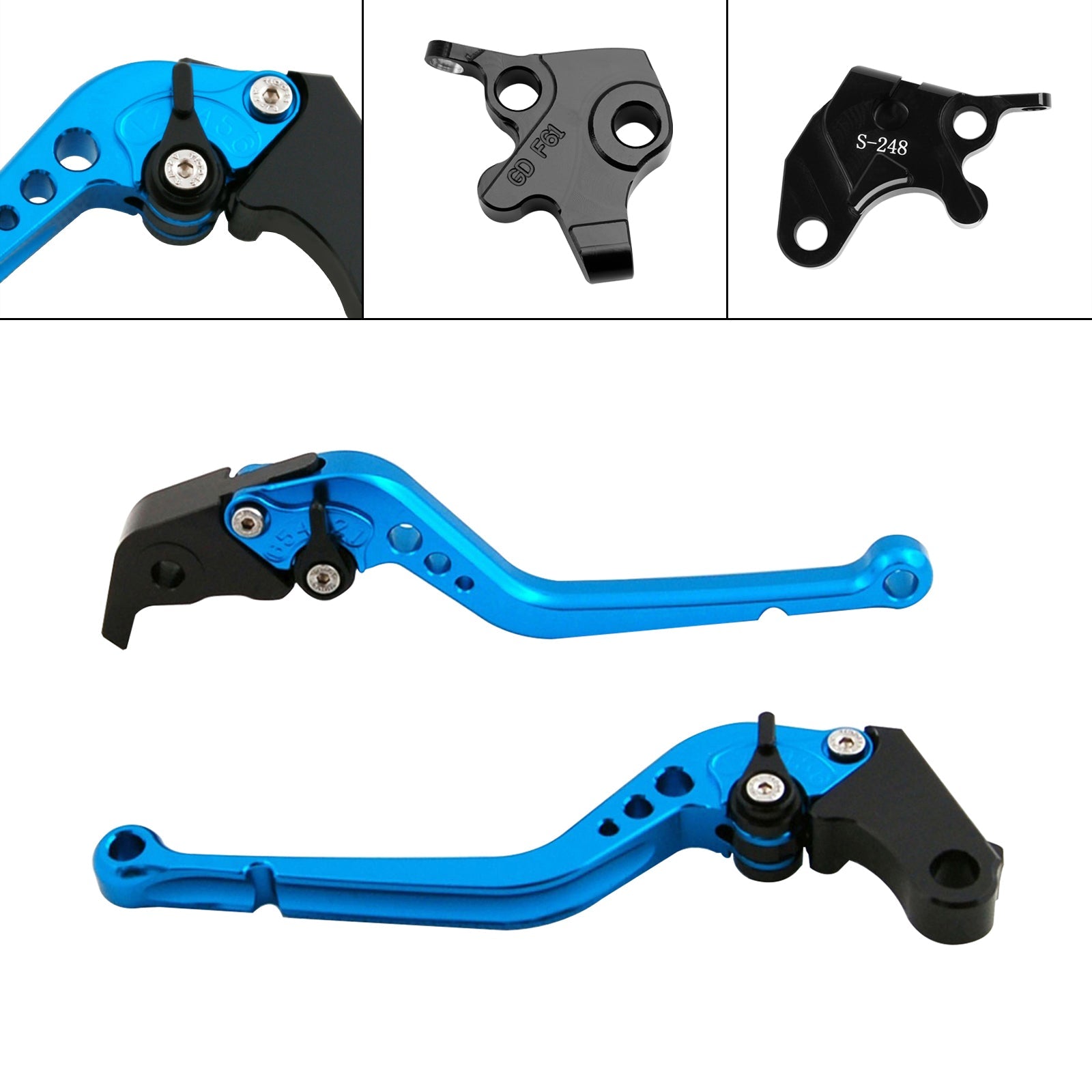 Dolga ročica zavore in sklopke za Yamaha YZF R125 2008-2011