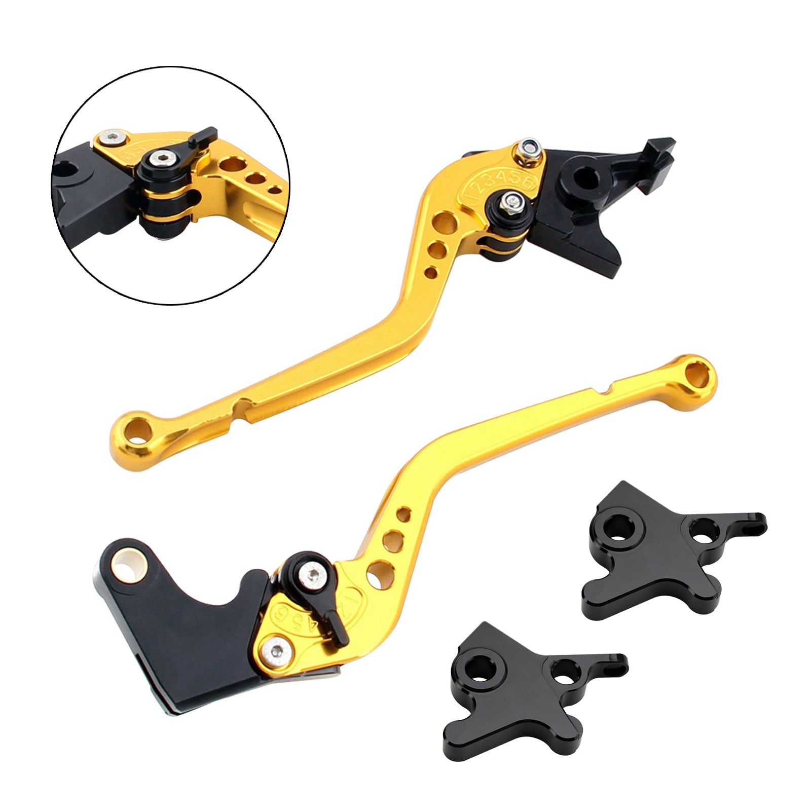 Levier de frein d'embrayage long pour Piaggio MP3 300 16-18 MP3 350 18-19