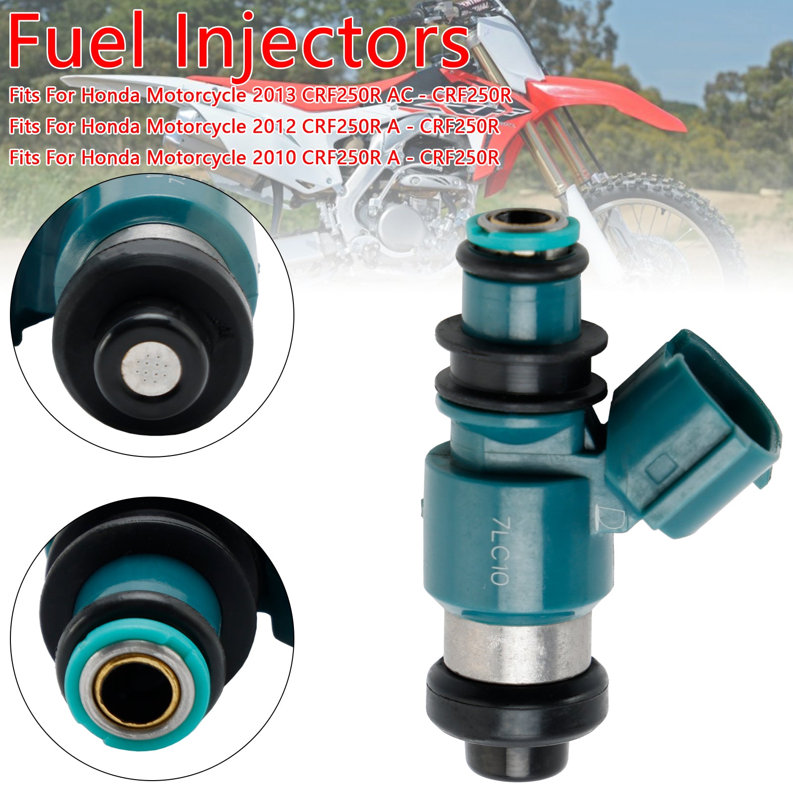 Injecteur de carburant 16450-KRN-A41 pour Honda CRF250R 2010-2017