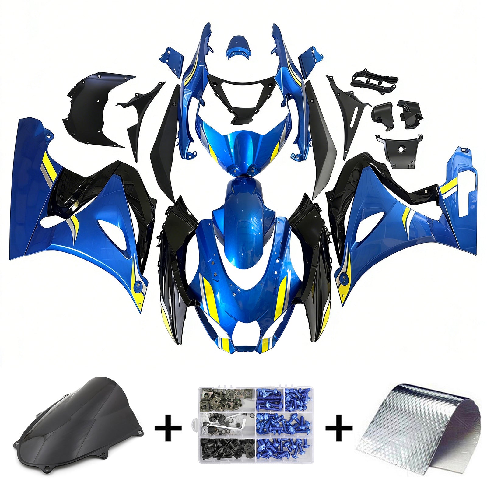 Kit de carénage en plastique ABS injecté pour Suzuki GSXR1000 2017-2026 K17