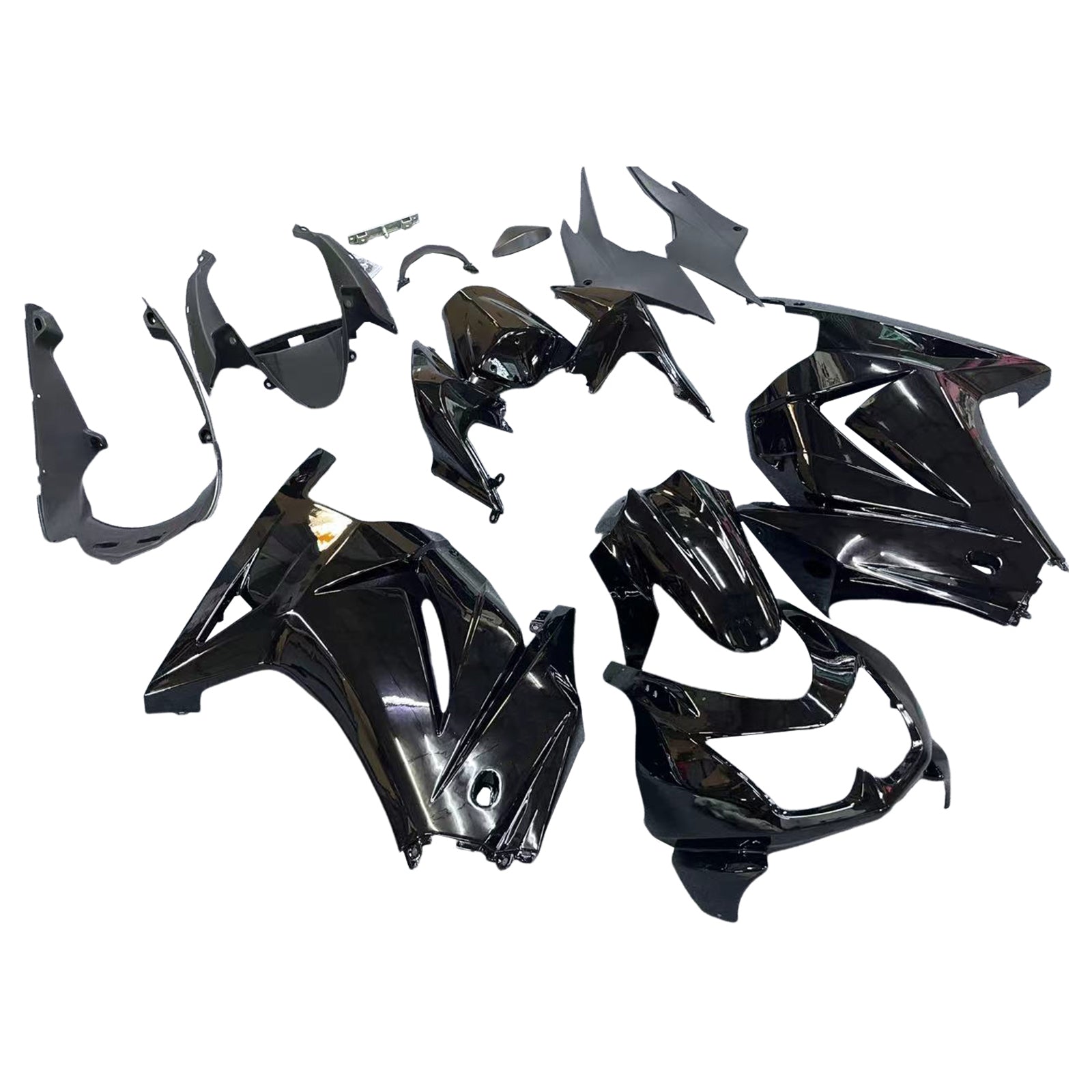 Kit de carénage injecté en plastique ABS pour Kawasaki EX250 Ninja250R 2008-2012