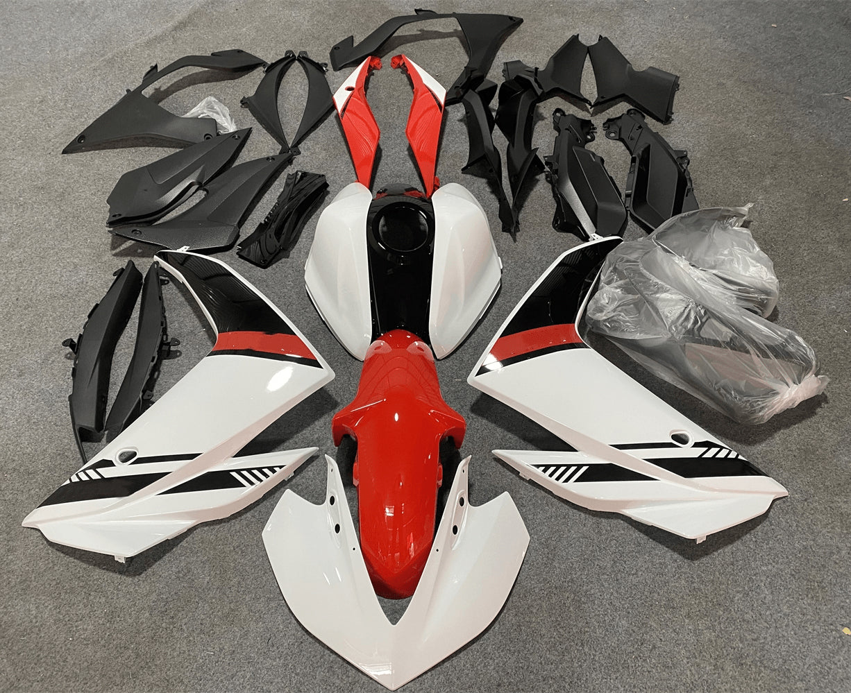 Kit de carénage en plastique ABS injecté pour Yamaha YZF-R3 2014-2018 R25 2015-2017