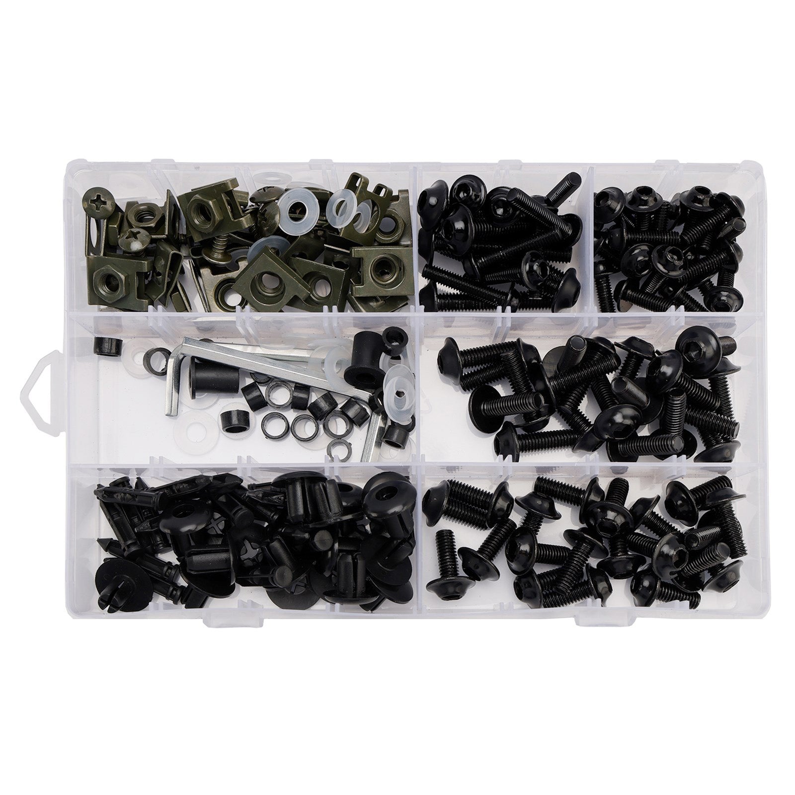 Komplet oklepa z vbrizgano ABS plastiko za Suzuki GSXR 600/750 2006-2007 K6