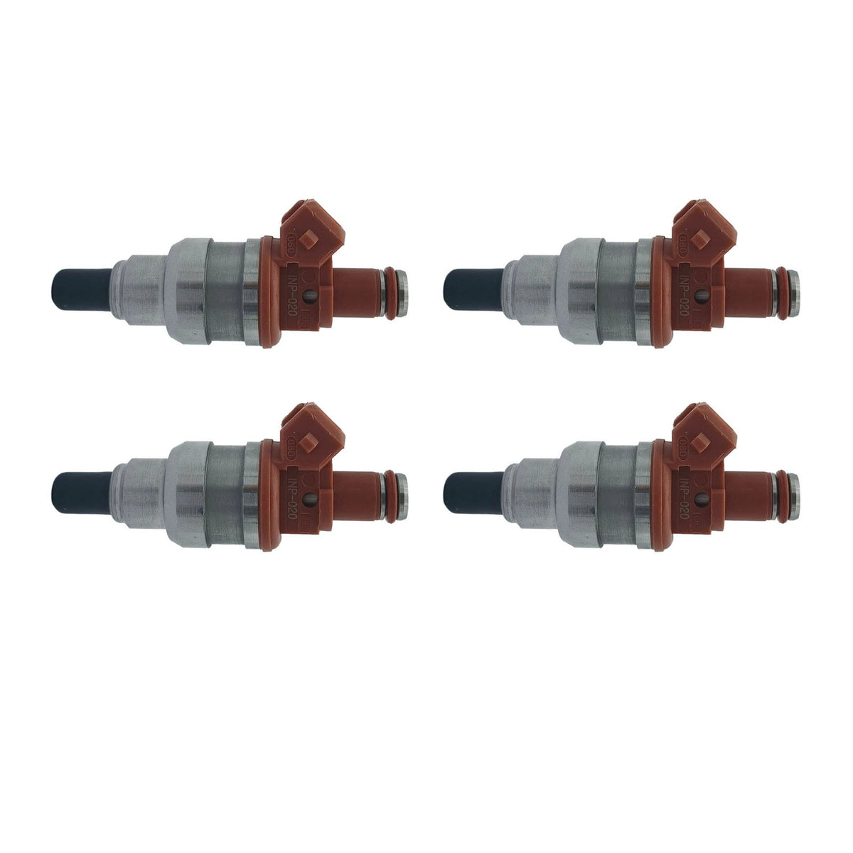 Inyectores de combustible CT9A (4 unidades) compatibles con Mitsubishi Lancer EVO 5/6/7/8/9 (MD348478)