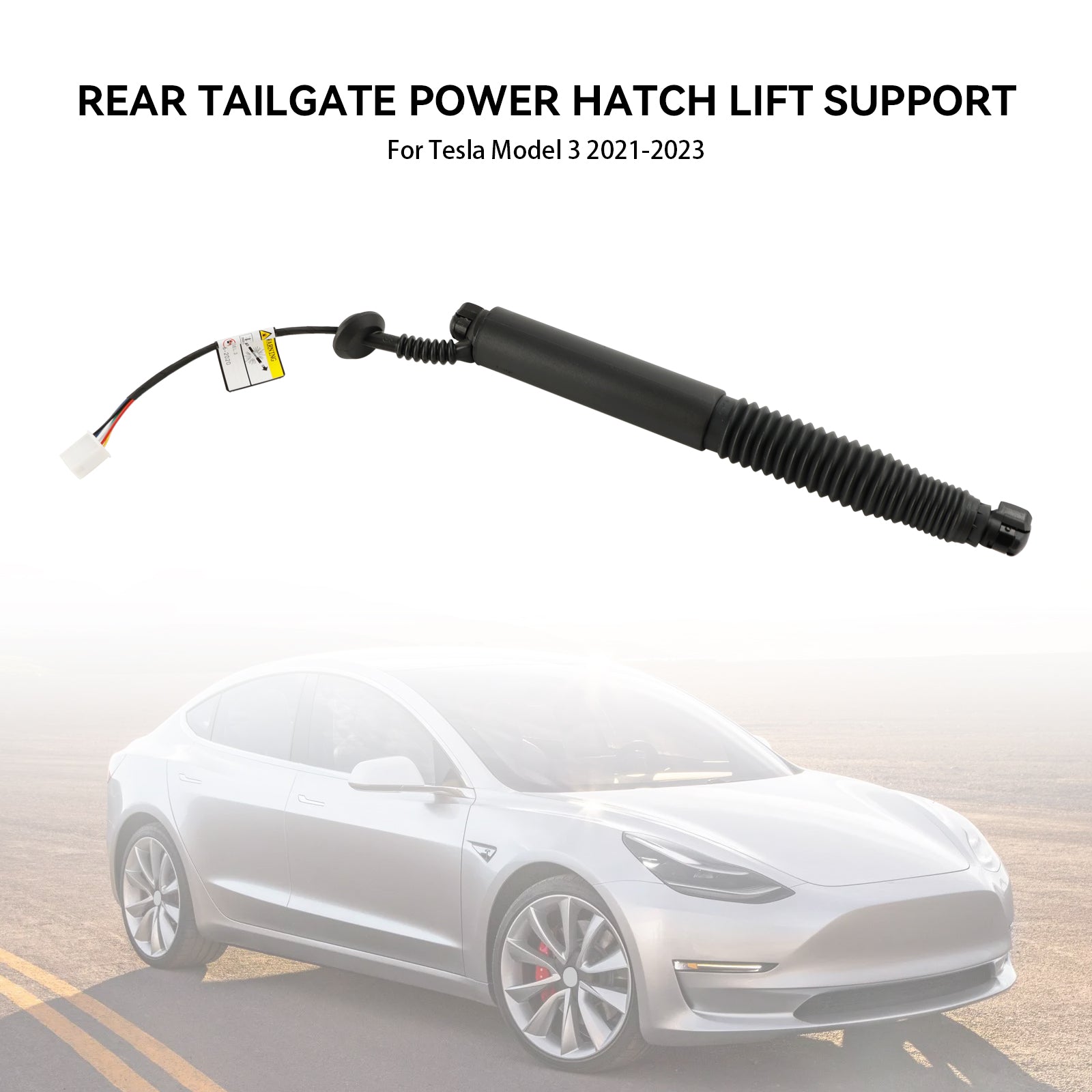 Supporto Struthz per sollevatore elettrico per portellone posteriore lato sinistro per Tesla Model 3 2021-2023