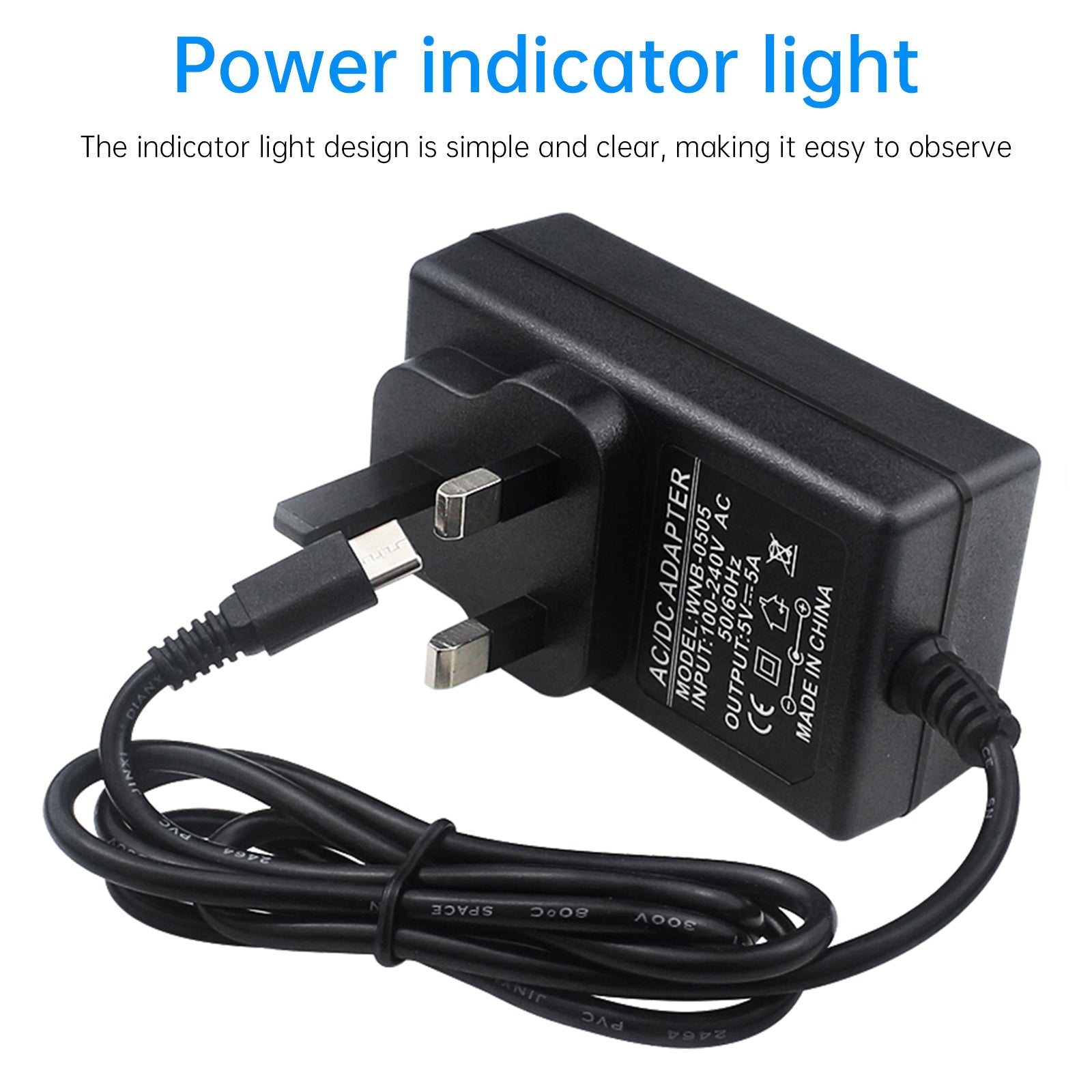 Adaptateur secteur Orange Pi 5Pro Type-C 5 V 5 A, prise US OrangePi 5MAX/CM5