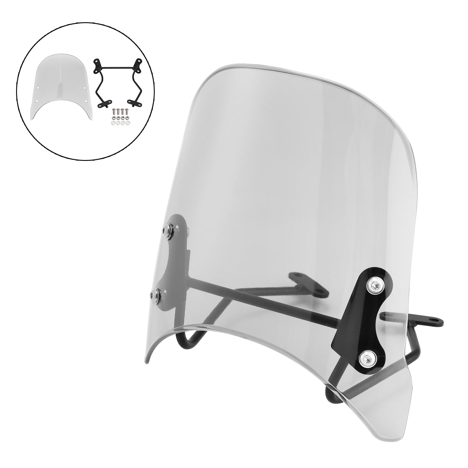 Parabrezza compatibile con BMW R nineT Scrambler 2014-2024 e Pure 2017-2024