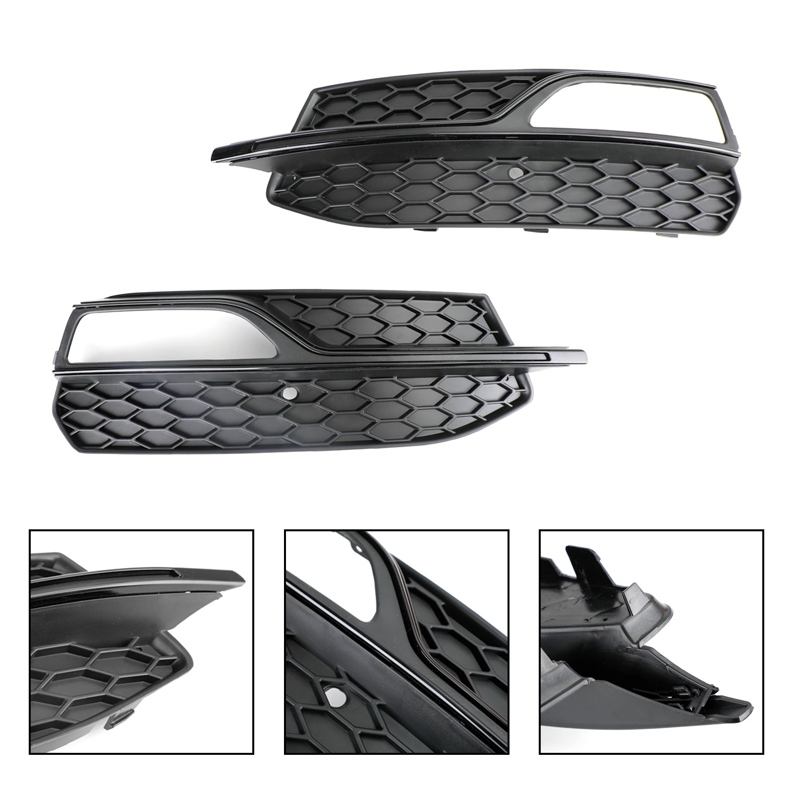 Parachoques inferior cubierta de luz antiniebla parrilla para AUDI A3 S3 S-Line 2013-2016