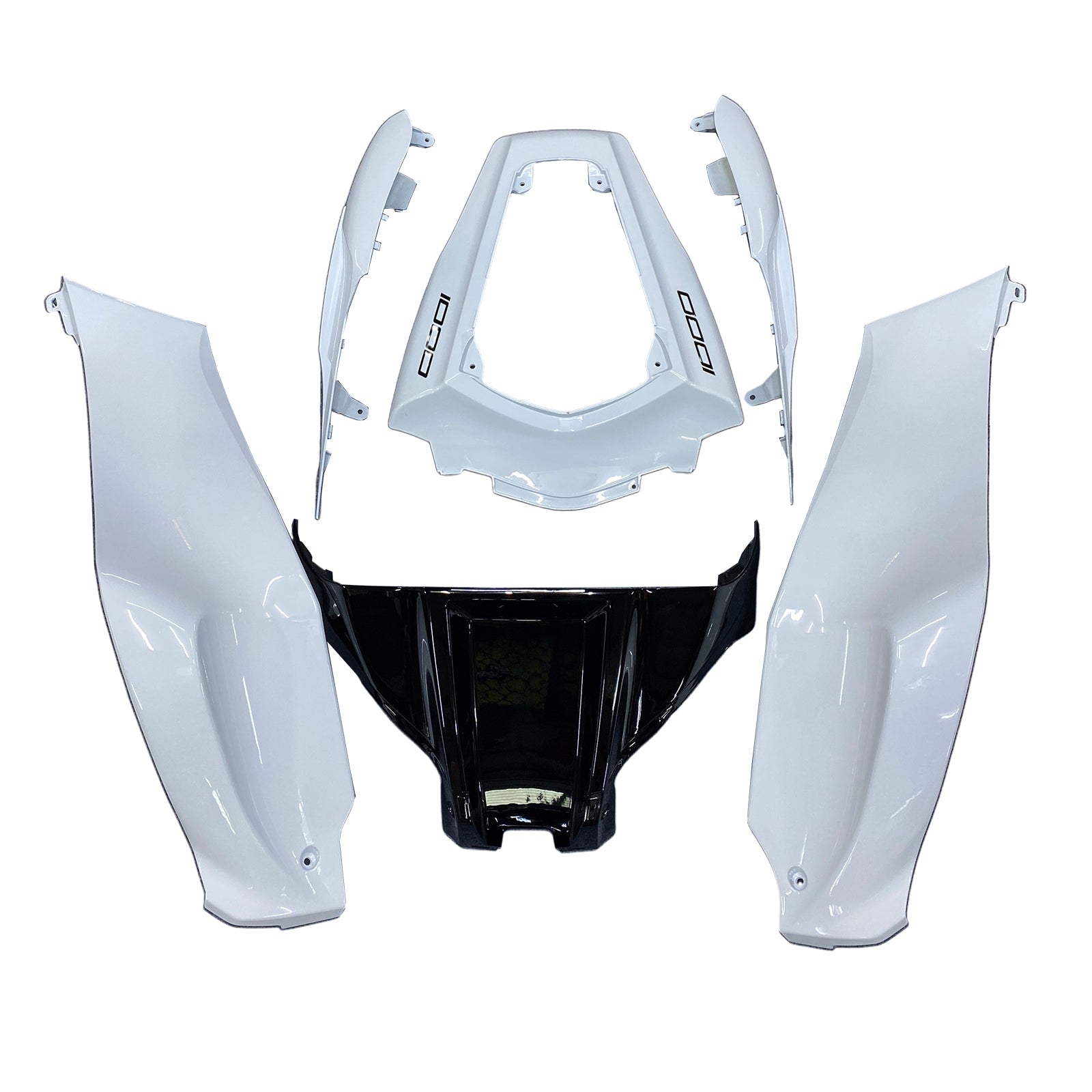 Kit de carénage par injection, carrosserie en plastique ABS, compatible avec la Kawasaki ZX10R 2011-2015