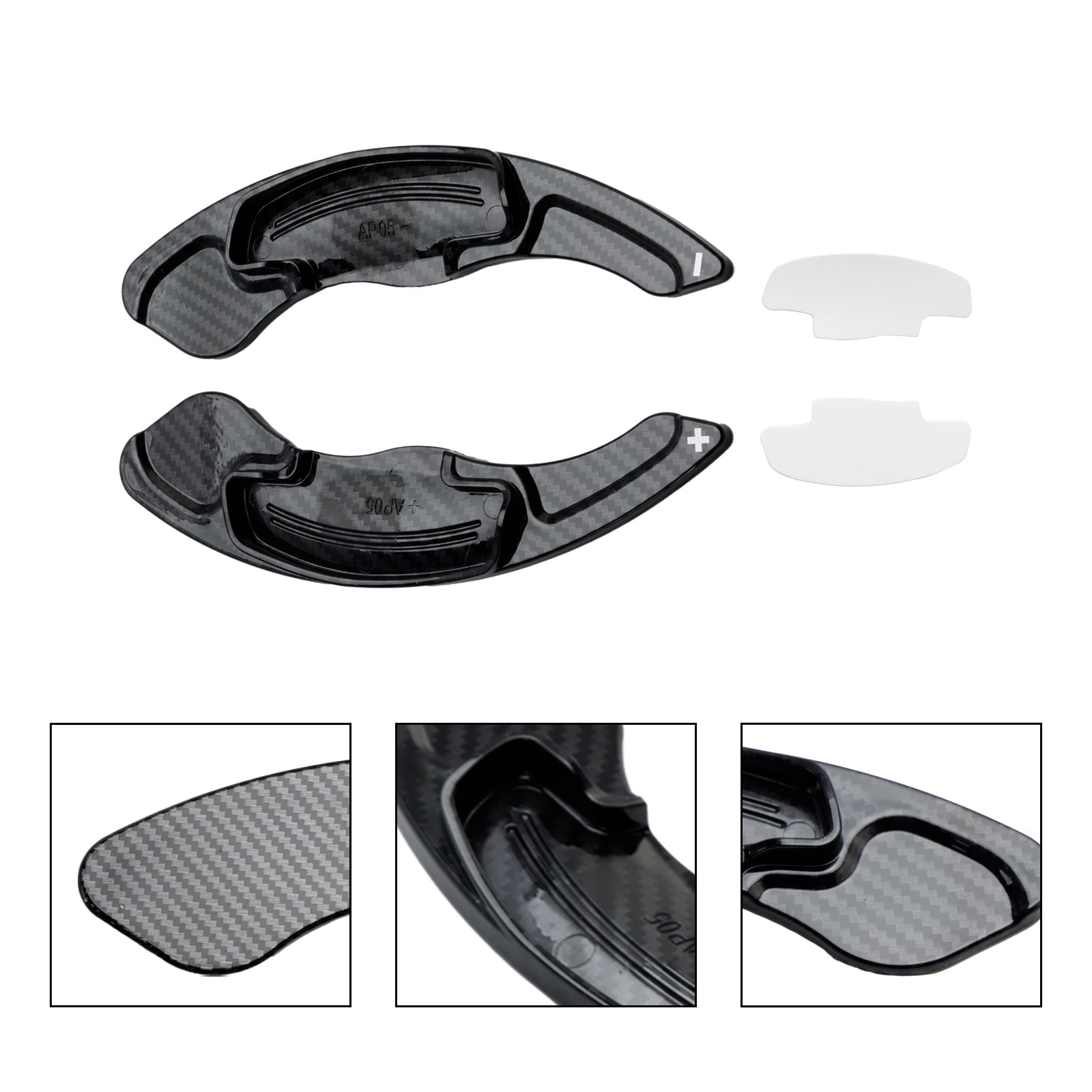 2 szt. Przedłużenia manetek zmiany biegów w kierownicy dla Honda Accord 2014-2019