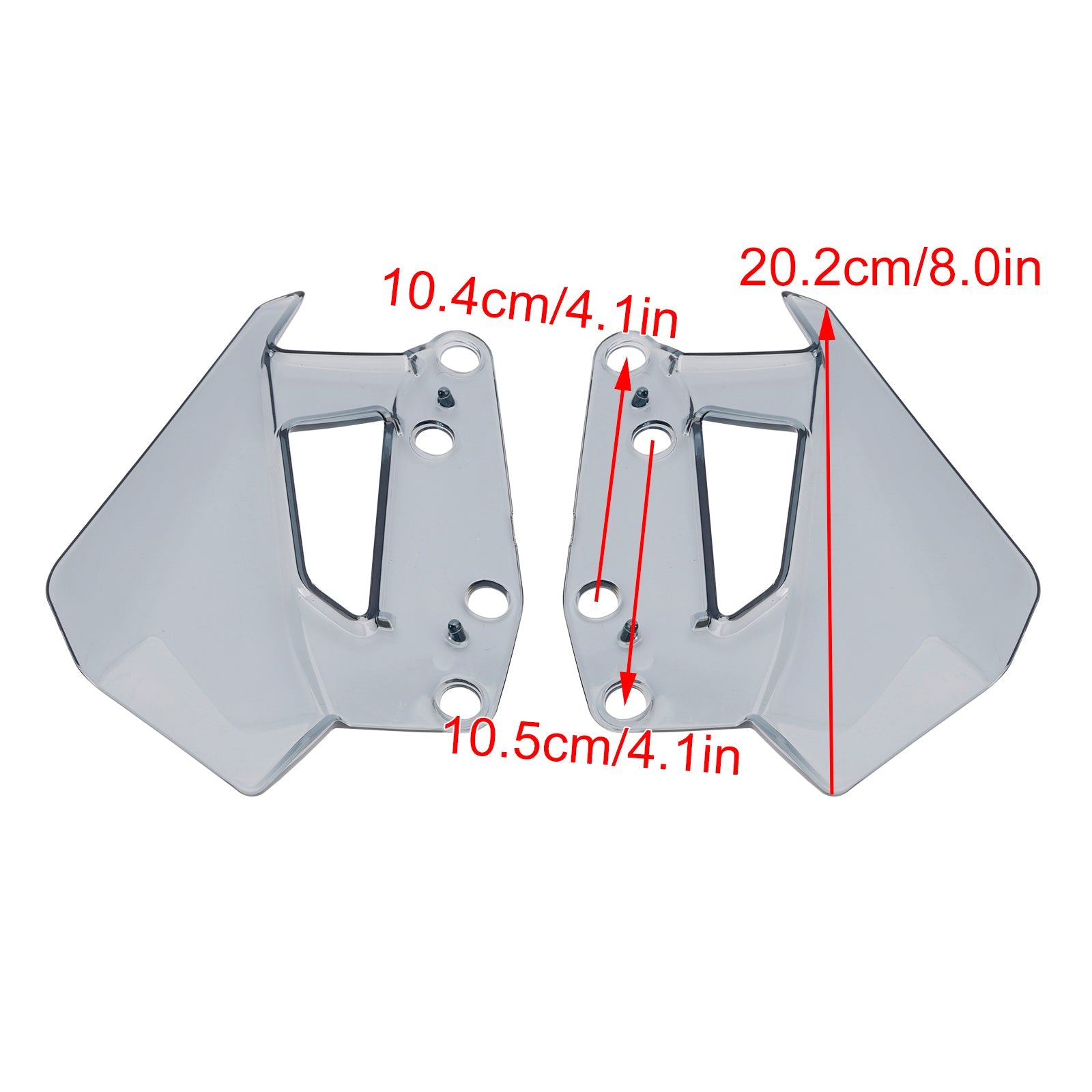Laterale luchtdeflector voor BMW R1300GS 2024-2025