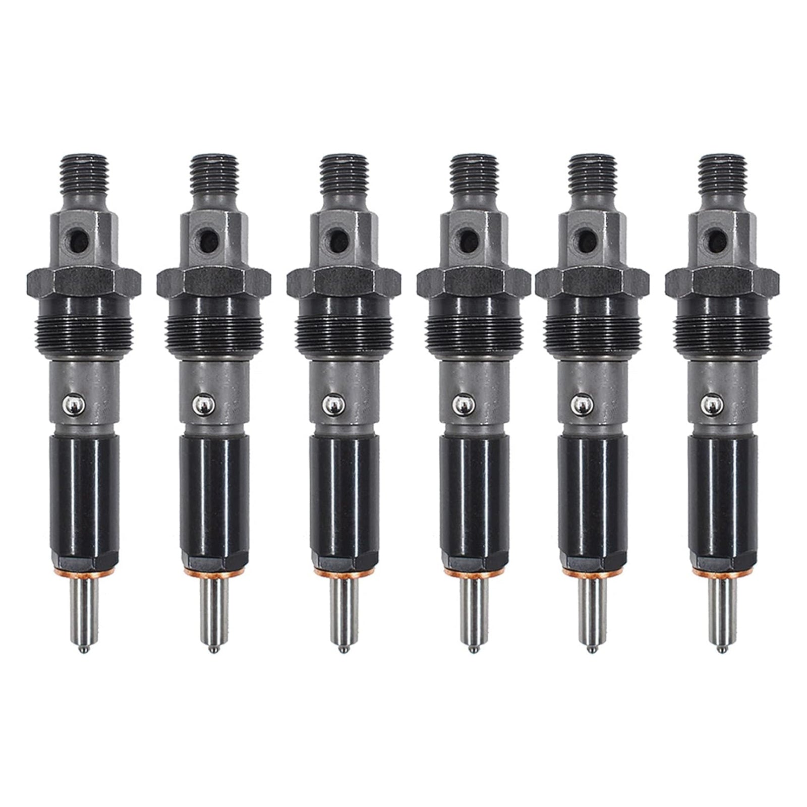 Injecteur de carburant (6 pièces) pour Dodge D250 D350 Cummins 5.9L 12V (1989-1993) - Référence : 0432131837 3919350