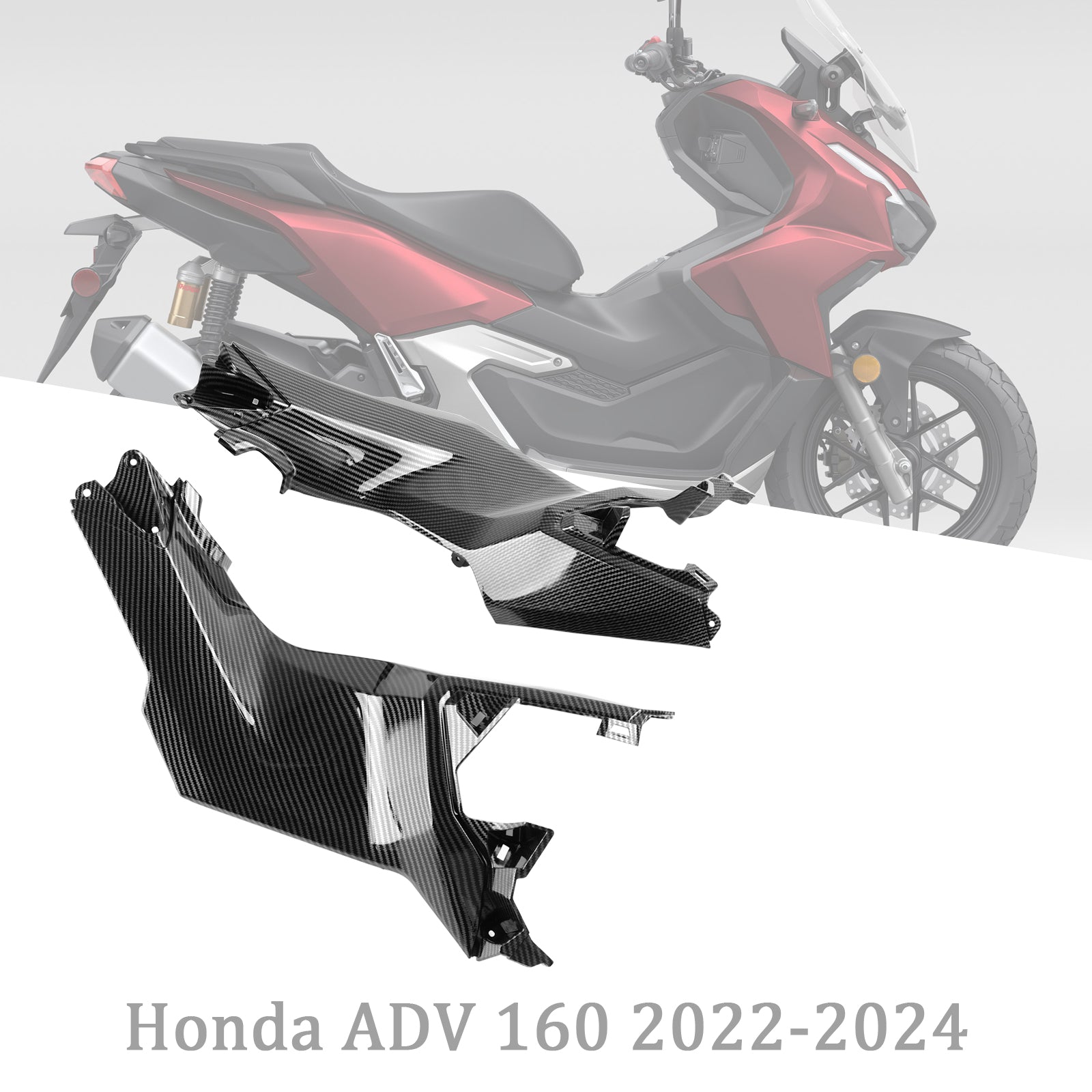 Cofano del corpo della carenatura del pannello di copertura del telaio laterale Honda ADV 160 2023-2024