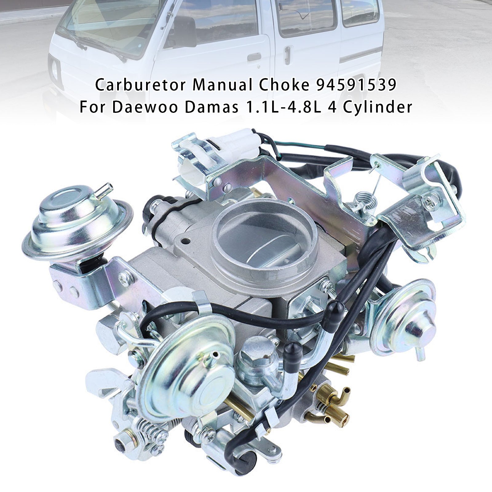 Choke manual de carburador 94591539 para Daewoo Damasco 1.1L-4.8L 4 Cilindro