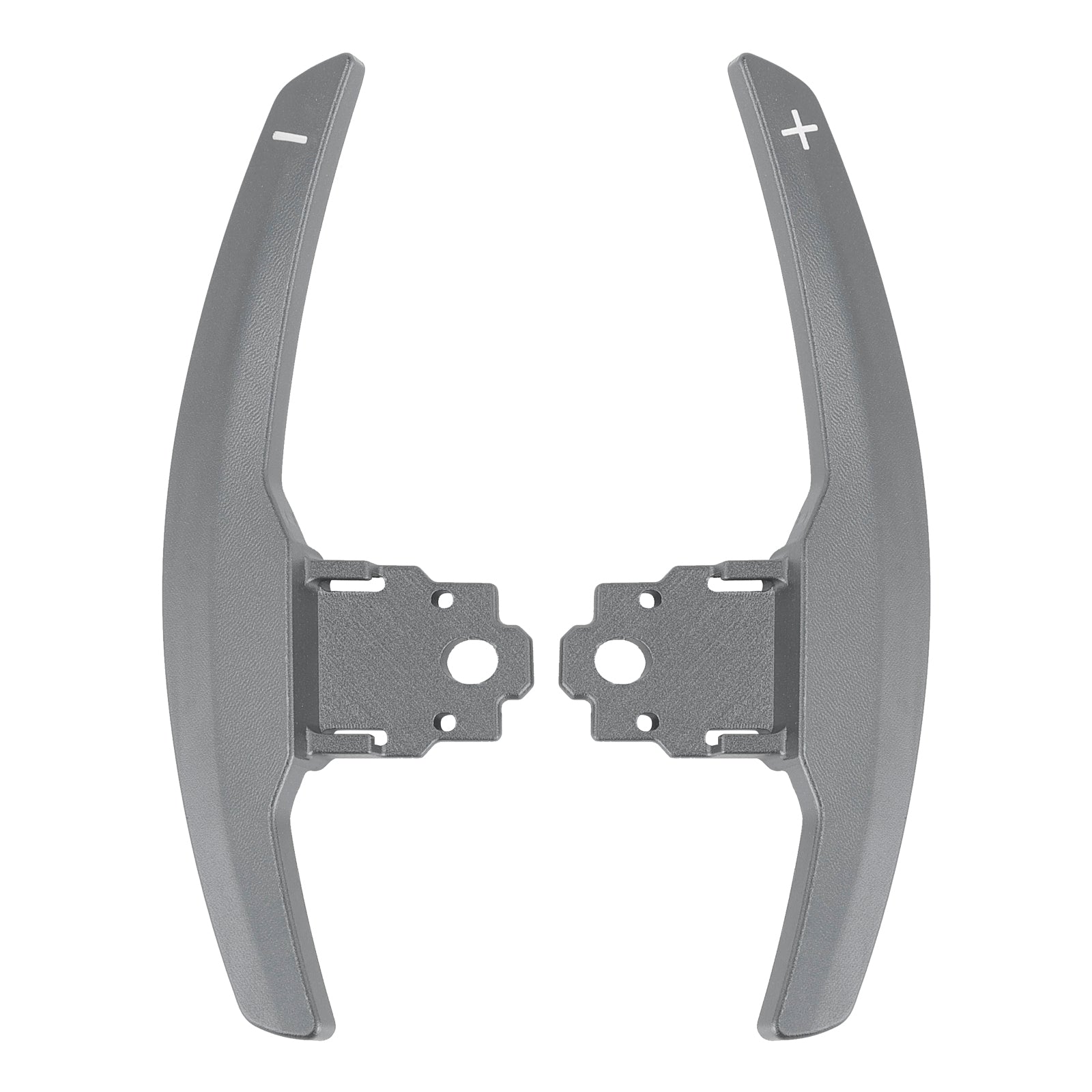 Extension de palettes de changement de vitesse pour BMW Série F F30 F31 F32 F10 X3 X5 Gris aluminium