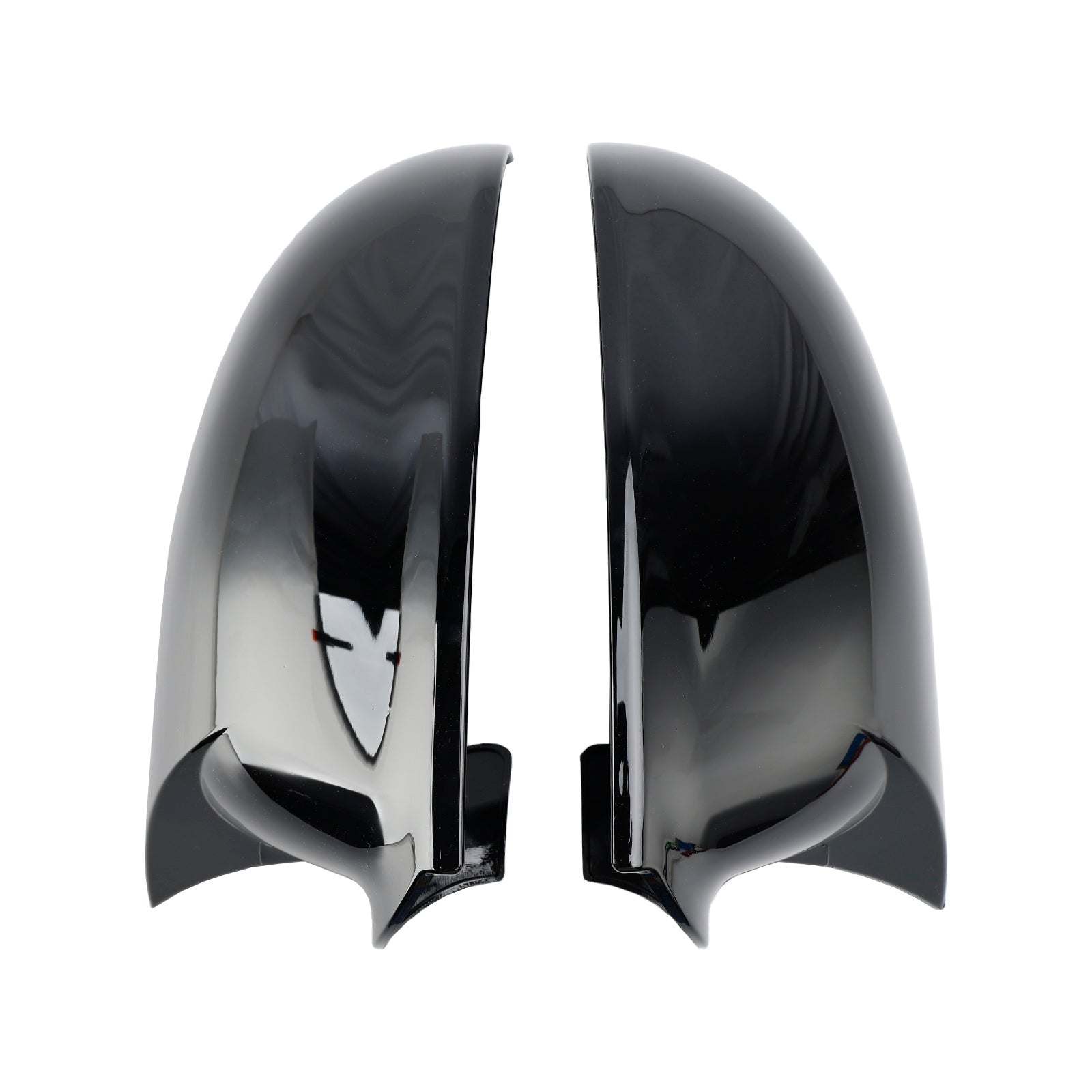 2006-2008 VW EOS Gloss Black Wing Door Mirror Cover Caps Gauche + Droite 1K0857537