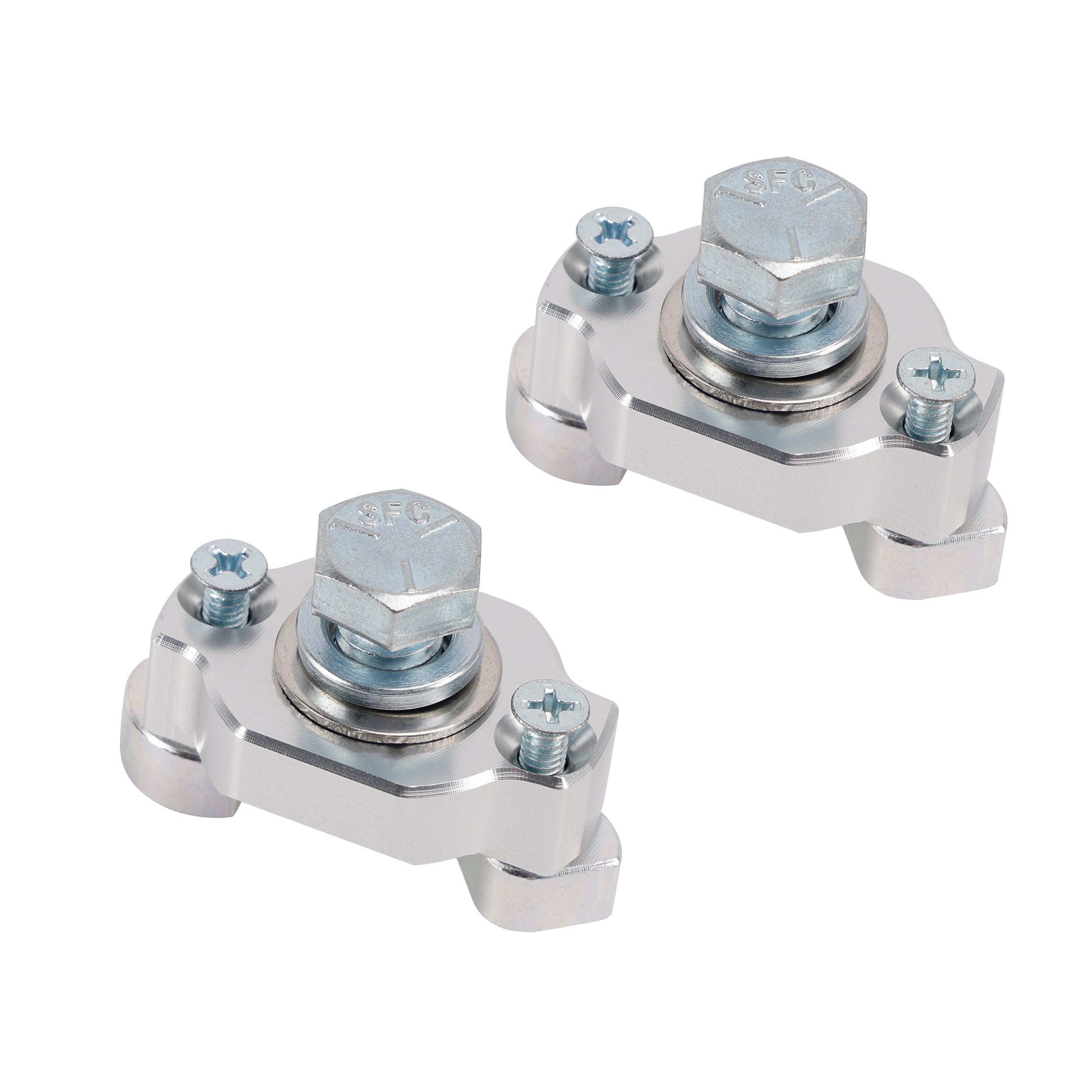 Kit de fixation rapide en aluminium (lot de 2) pour accessoires VTT/SSV CFMoto