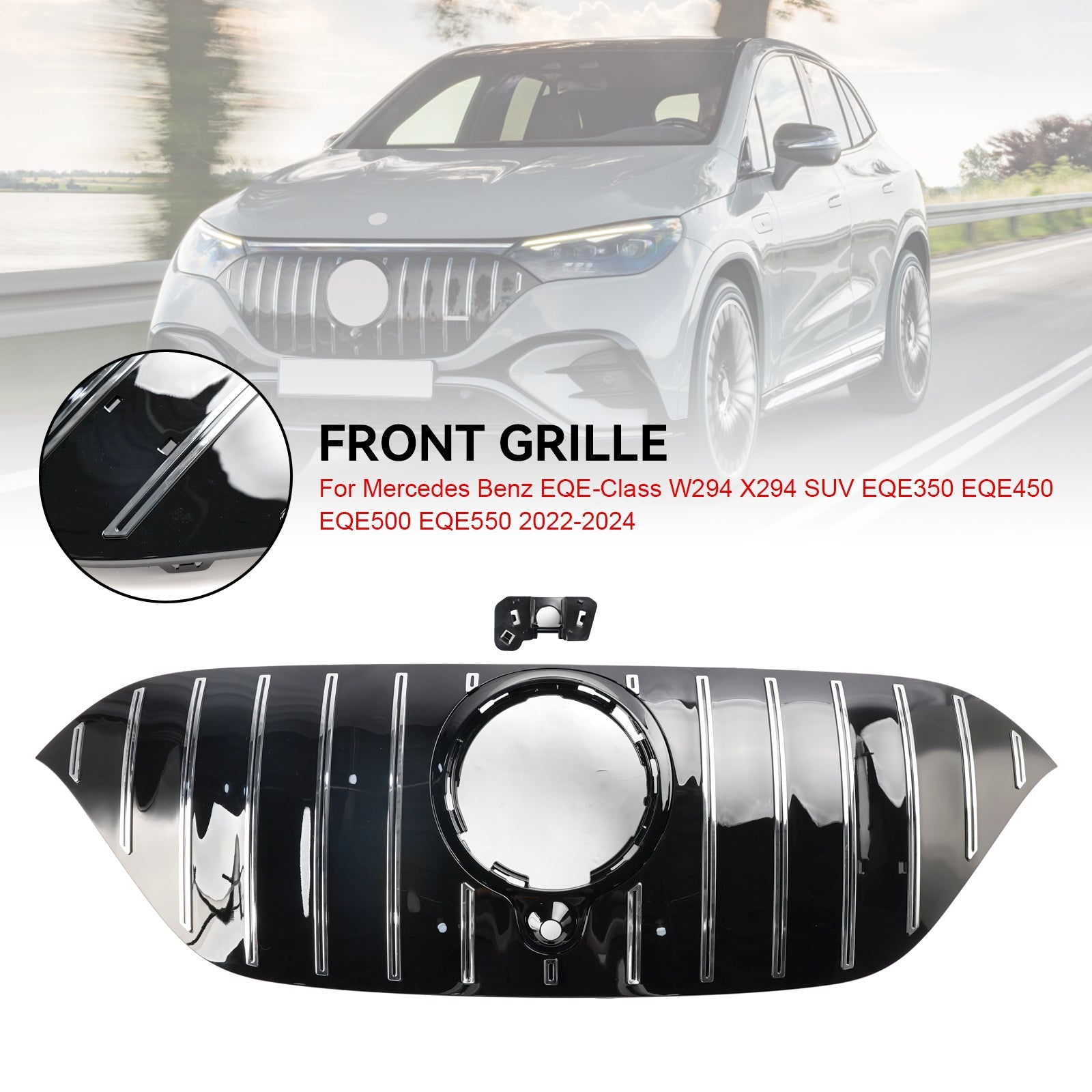 Osłona przedniego zderzaka Mercedes Benz EQE SUV W294 EQE350 EQE550 2022-2024 A2948858201