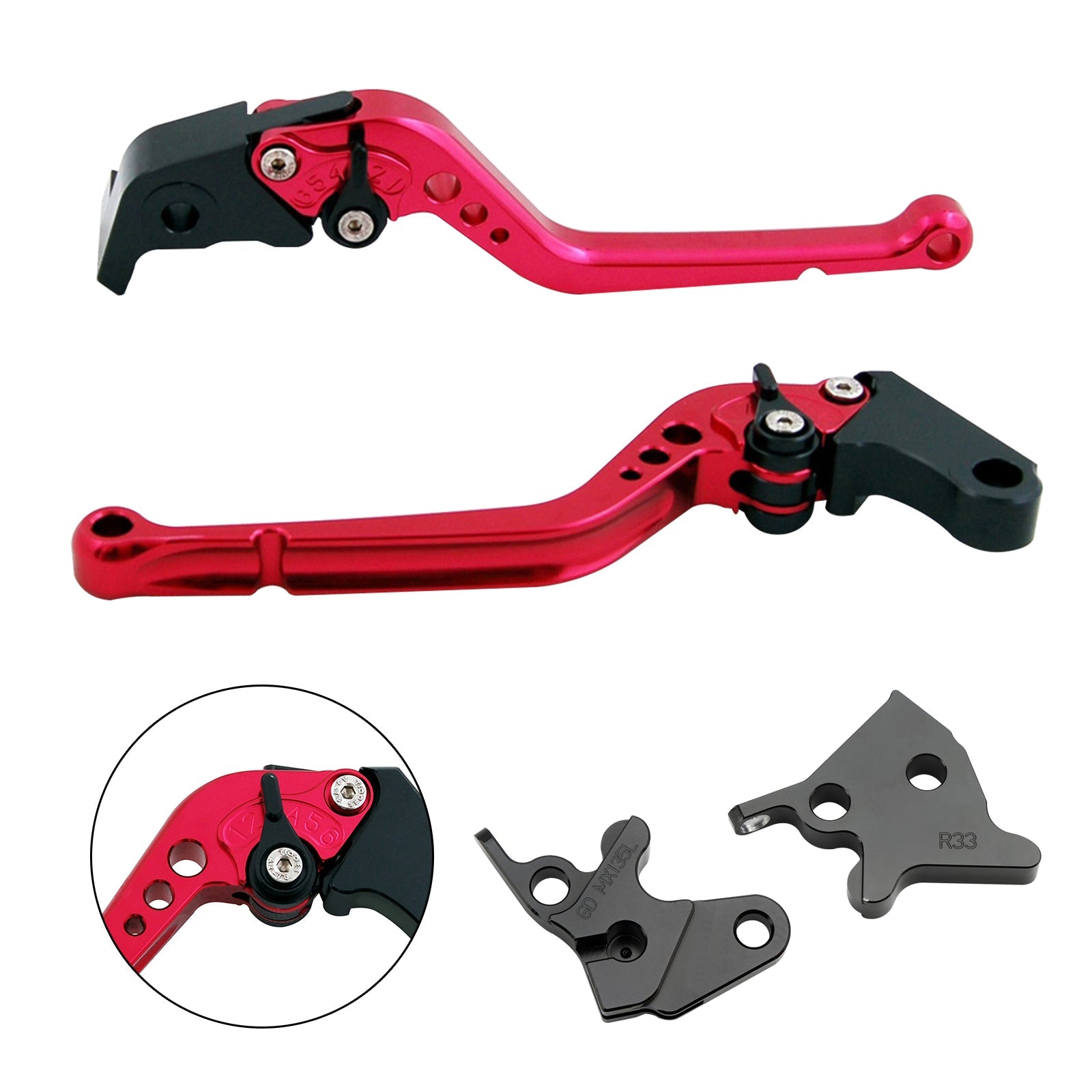 Dolga ročica zavore in sklopke za Yamaha YBR125 2005–2014