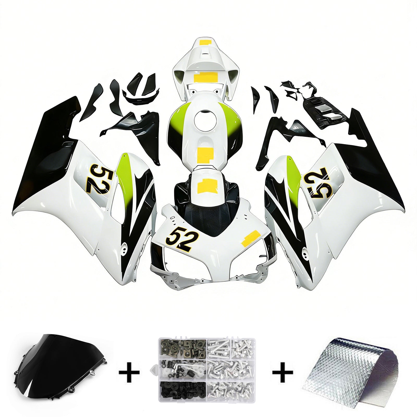 Kit de carénage en plastique ABS moulé par injection pour Honda CBR1000RR 2004-2005