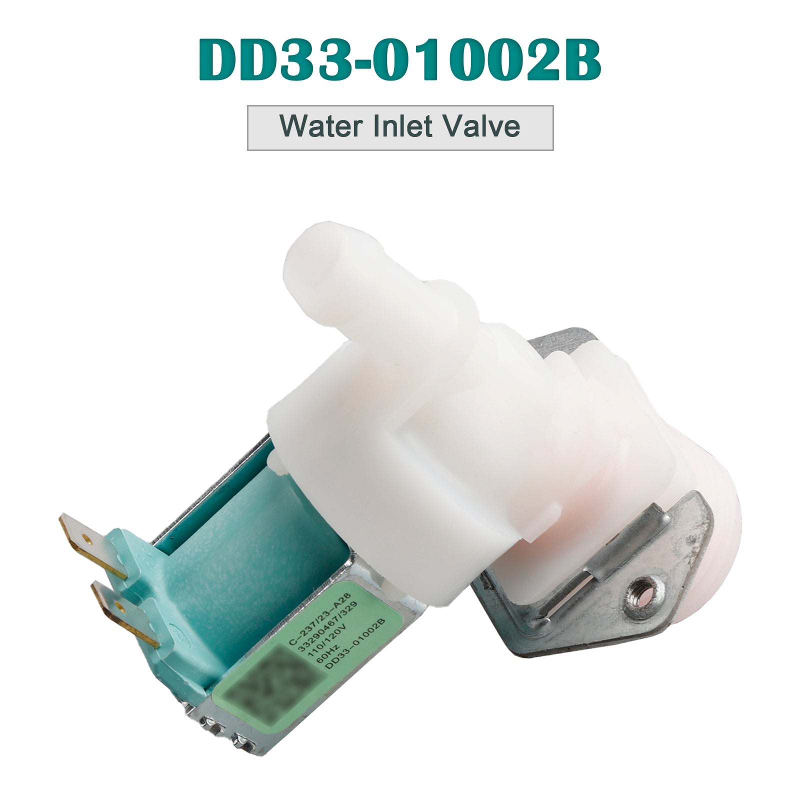 Vanne d&#39;arrivée d&#39;eau DD33-01002B pour lave-vaisselle Samsung AP6975653 PD00062560