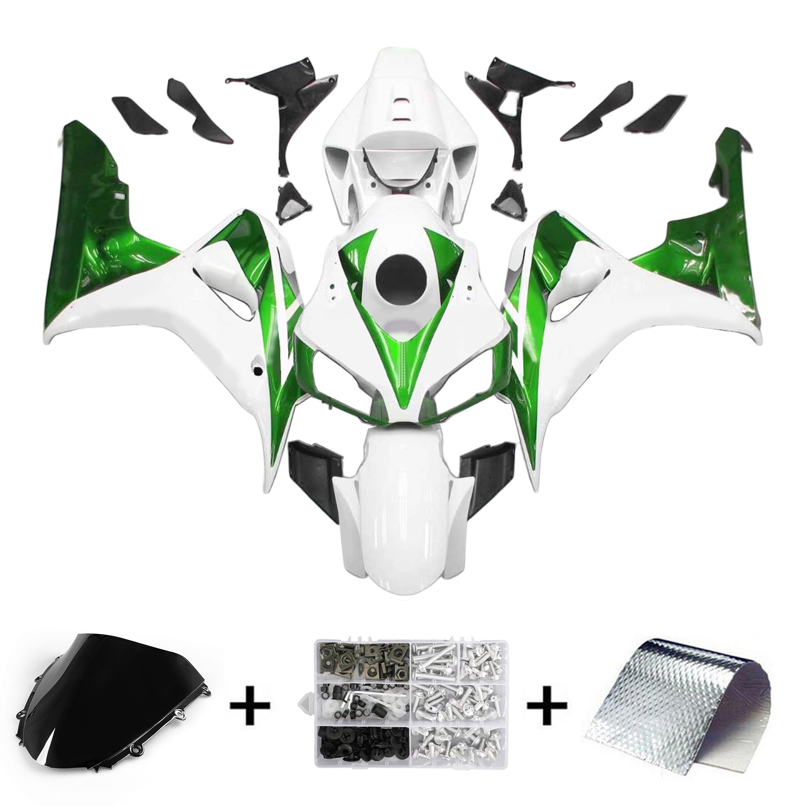 Kit de carénage injecté en plastique ABS pour Honda CBR1000RR 2006-2007