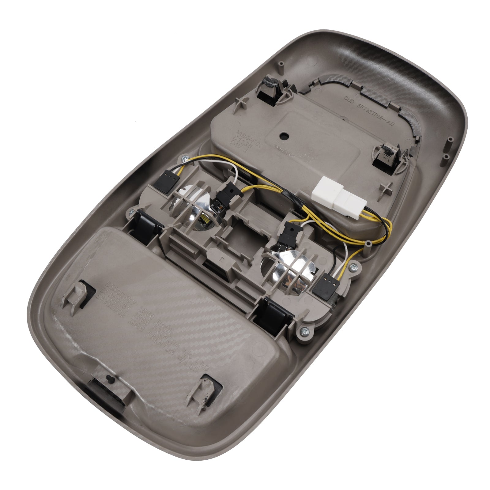 Carbon del Front Pavilion Console voor Dodge Ram 3500 1998-2002