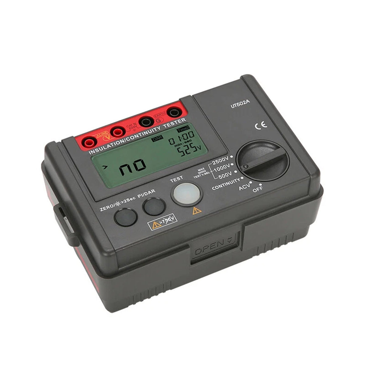 UT502A 2500V isolatie- en aardweerstandstester Megohmmeter voltmeter