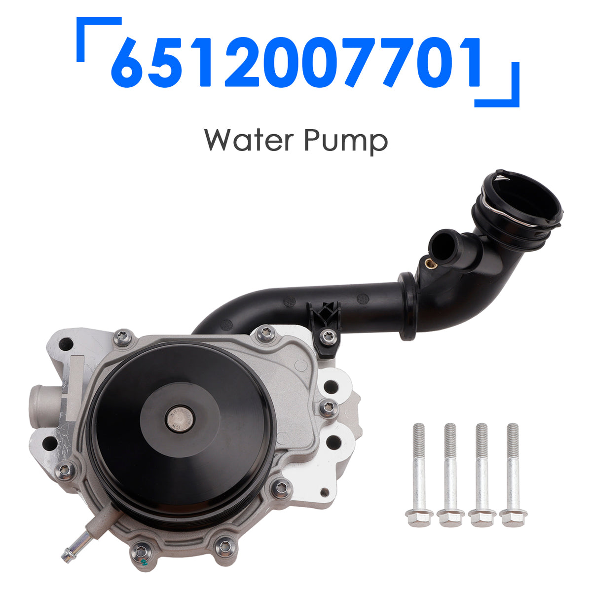 Pompa dell'acqua per Mercedes W204 W212 W166 X204 W221 R172 CDI OM651 6512007701