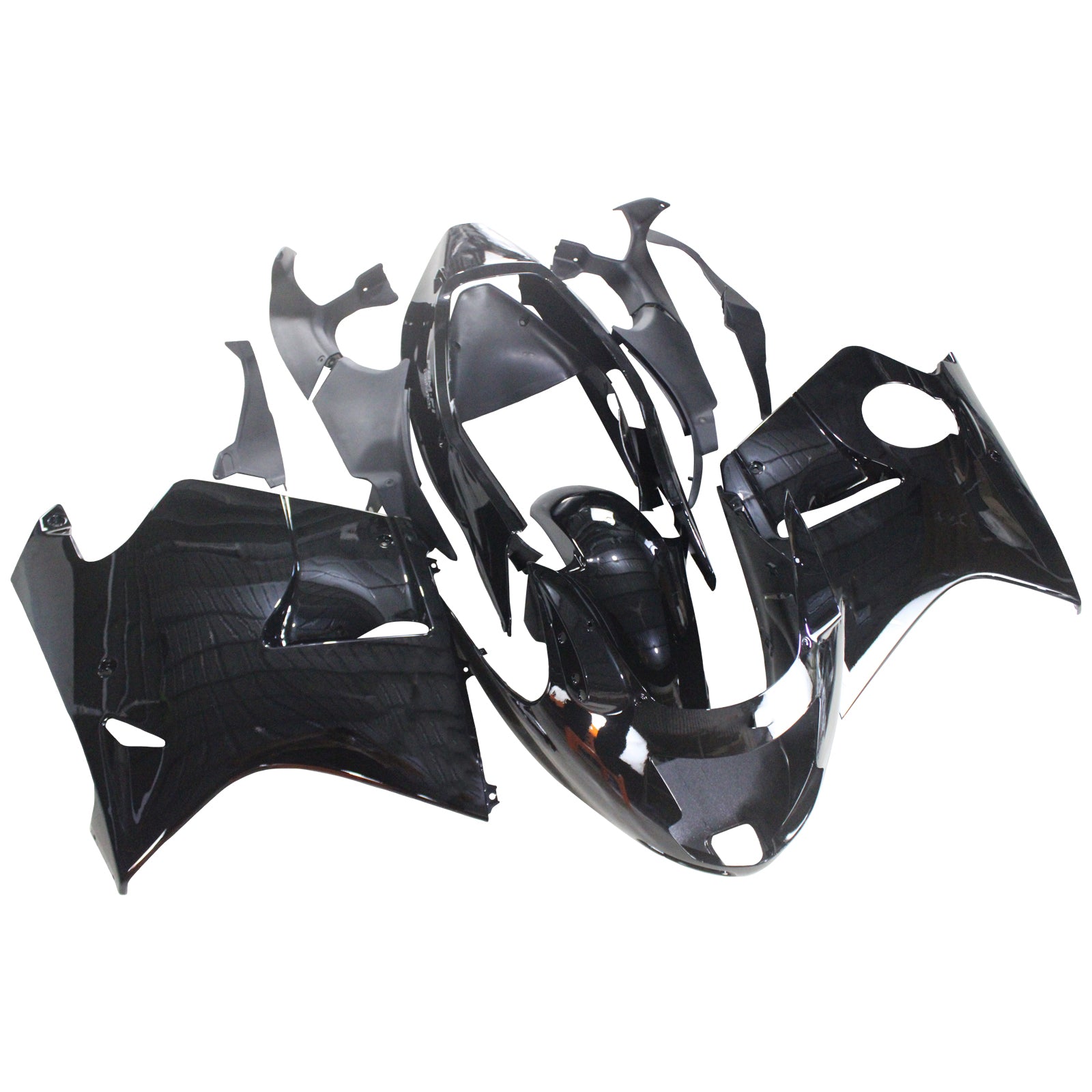 Kit de carenado de inyección, carrocería ABS para Honda CBR1100XX SuperBlackBird 1996-2007