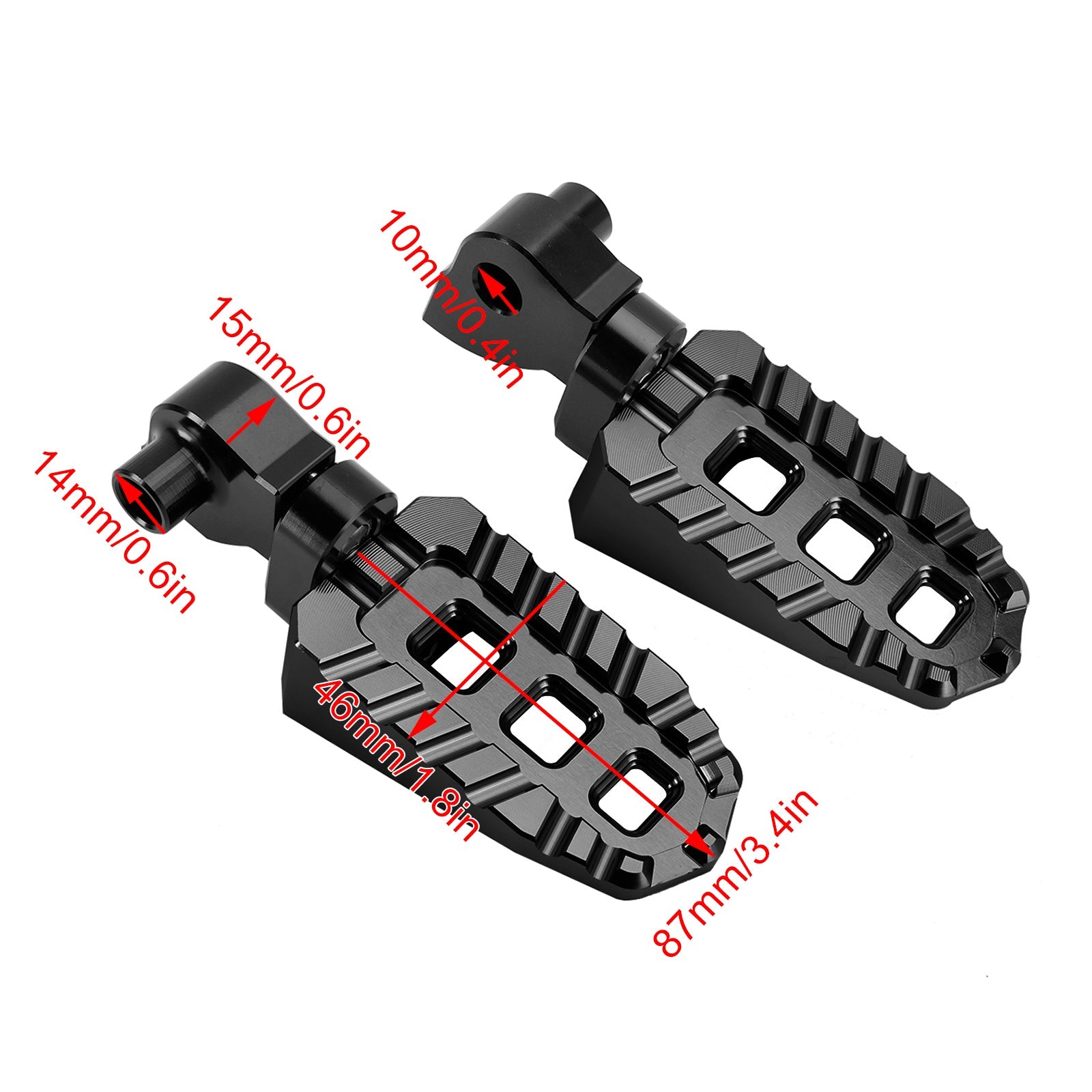 Repose-pieds avant pour YAMAHA Tenere 700 XTZ700 YZ250X YZ125X 19-24