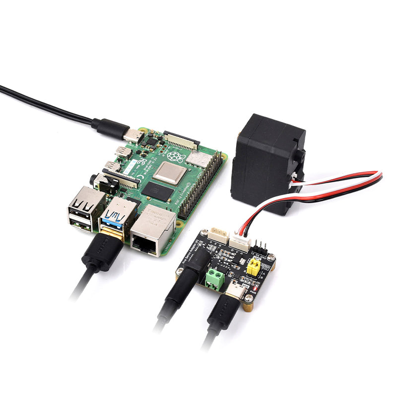 Raspberry Pi Servo Pilot Card Module, USB/UART ESP32 Communication