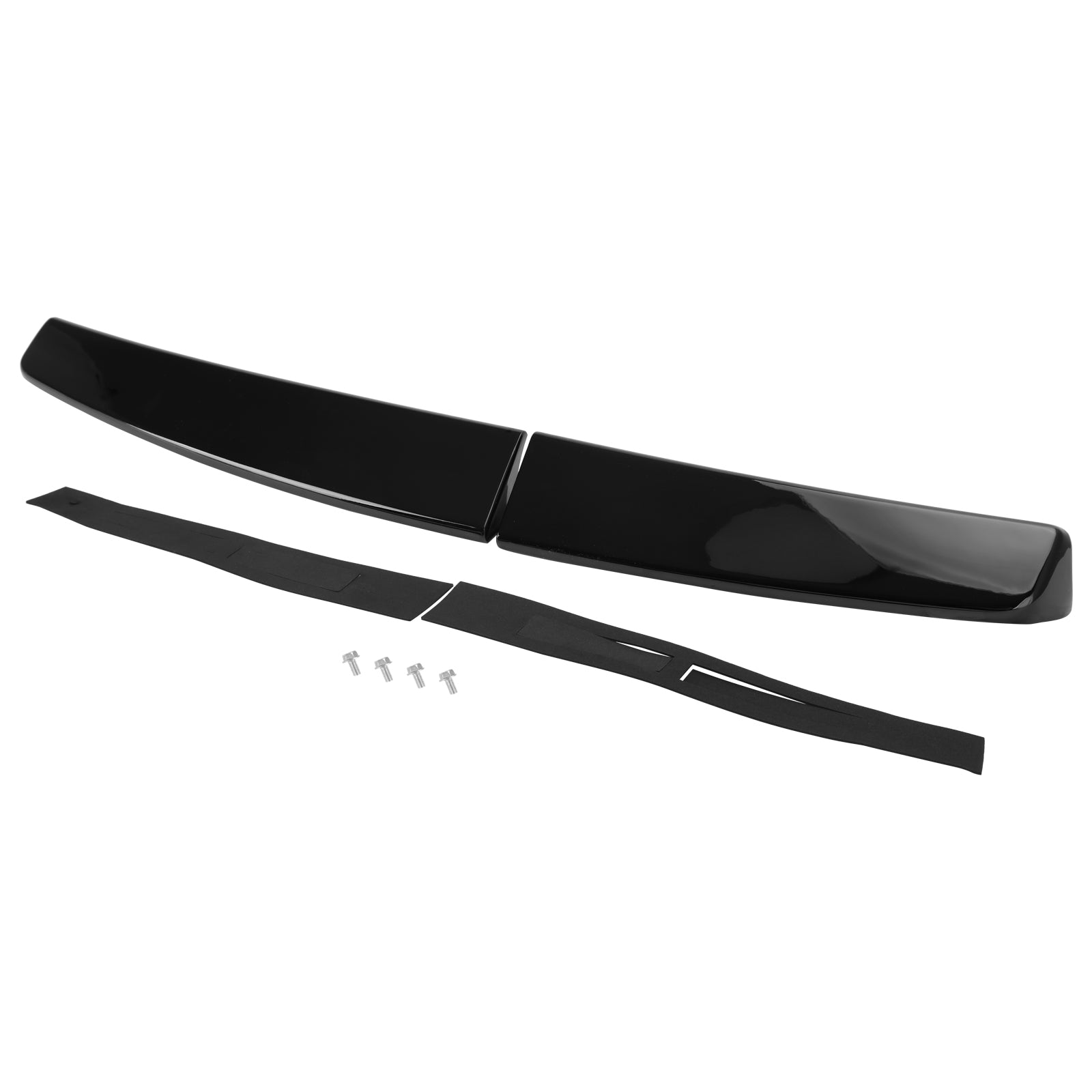 Gloss Black Rear Twin Barn Door Trunk Spoiler Pour VW Caddy Maxi 2005-2018