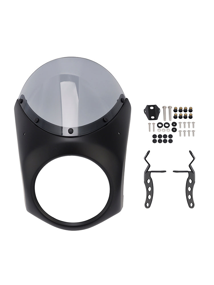 Fiera del parabrezza del faro per eliminatori Kawasaki 500 2024-2025