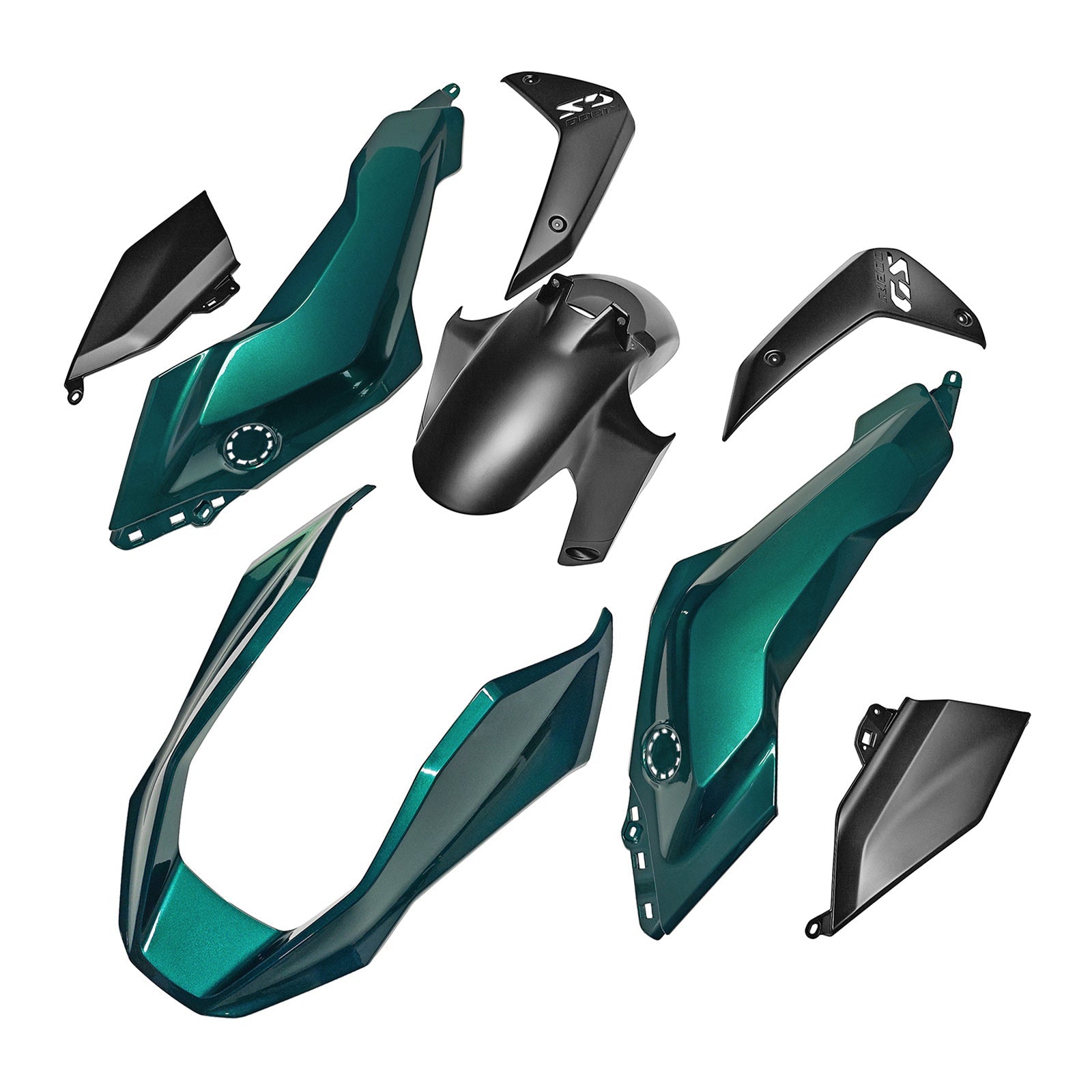 Kit de carénage de carrosserie en plastique ABS injecté pour BMW R1300GS 2024-2025 04#