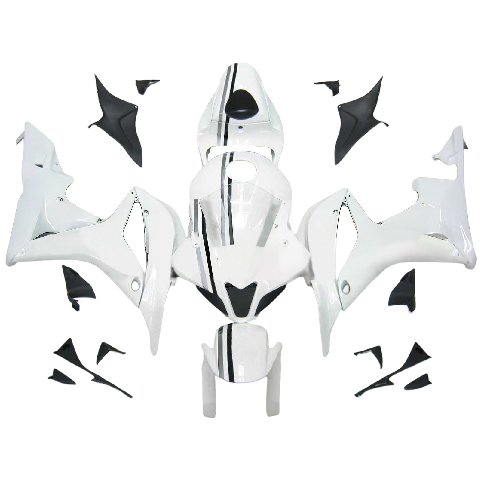 Kit de carénage par injection, carrosserie en plastique ABS pour Honda CBR600RR 2007-2008 F5