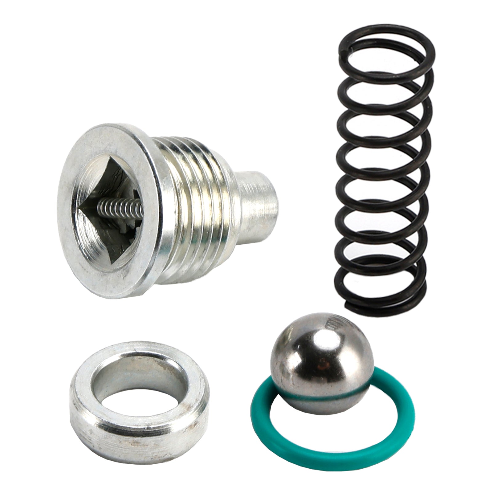 Kit de ressort, bouchon et joints de soupape de décharge de pompe à huile diesel 7,3 L pour Ford F250, F350, F450, F550 FSD, E250, E350, E450 ESD (1994.05-2003).