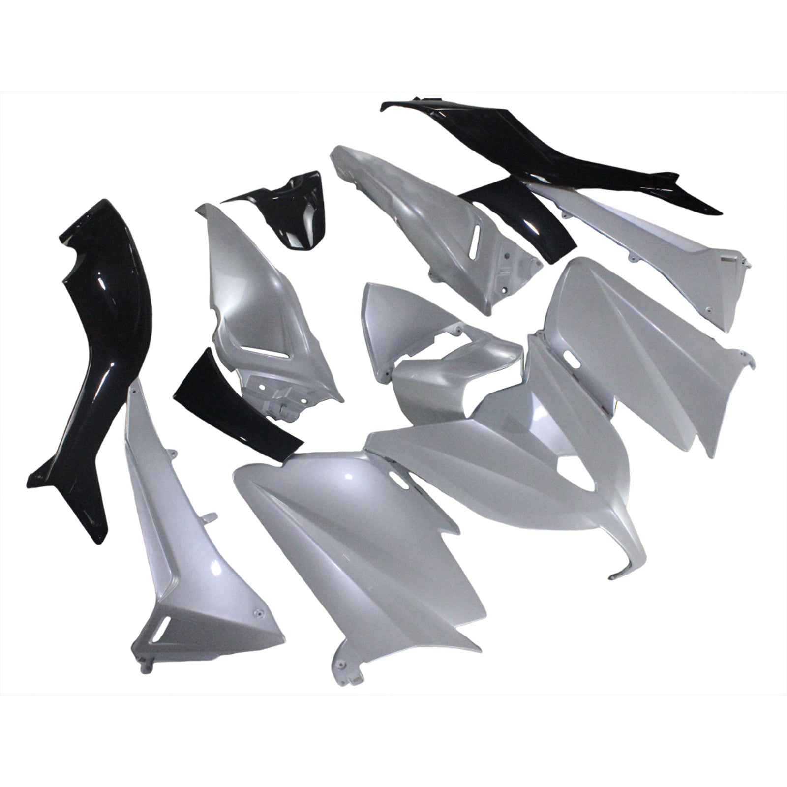 Kit de carénage en plastique injecté compatible avec Yamaha T-Max TMAX530 2012-2014