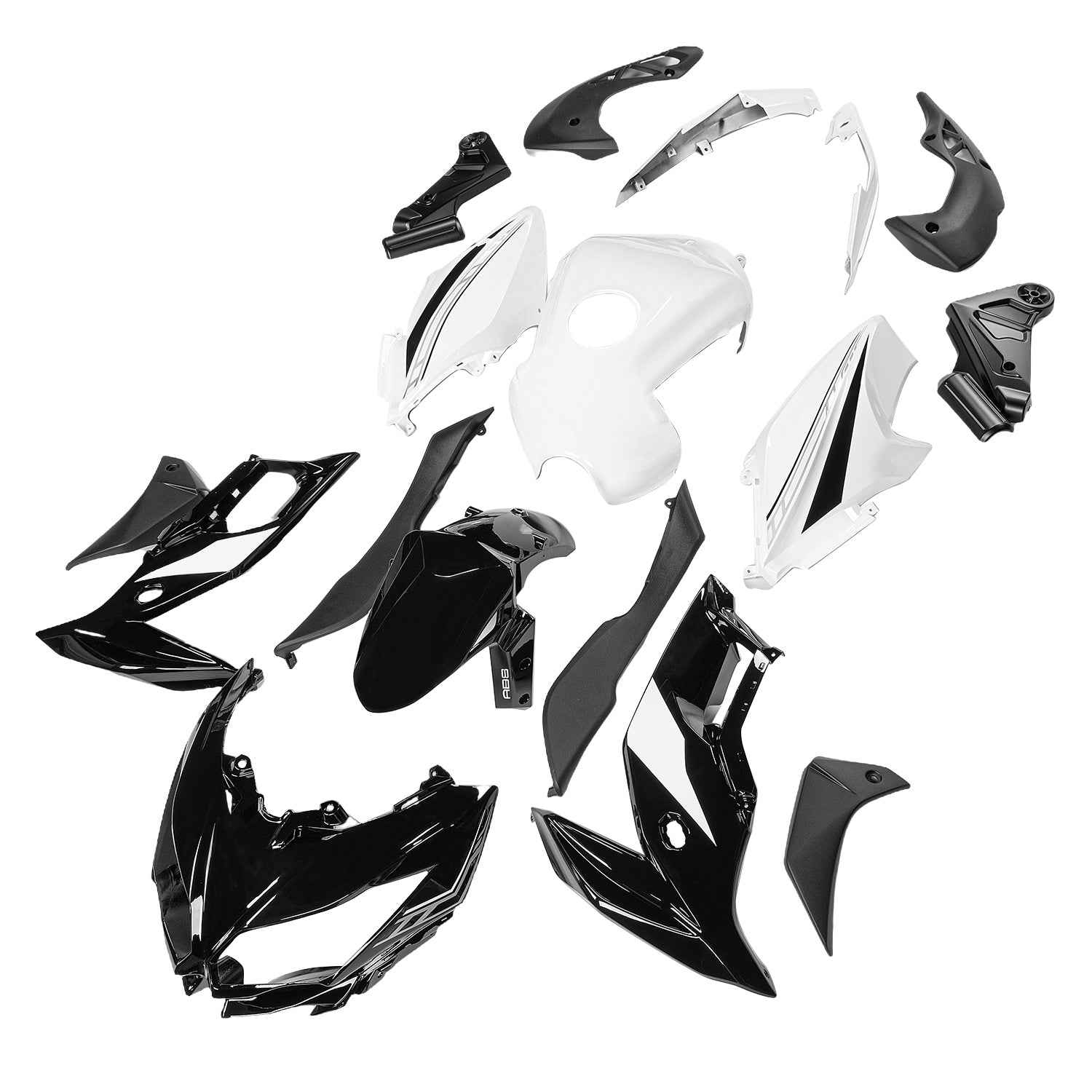 Carénage de carrosserie en plastique ABS d'injection adapté à Kawasaki VERSYS650 2015-2021 01#