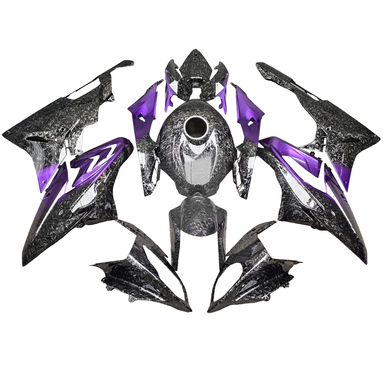 Kit de carénage d'injection pour BMW S1000RR 2009-2014 Carrosserie Plastique ABS