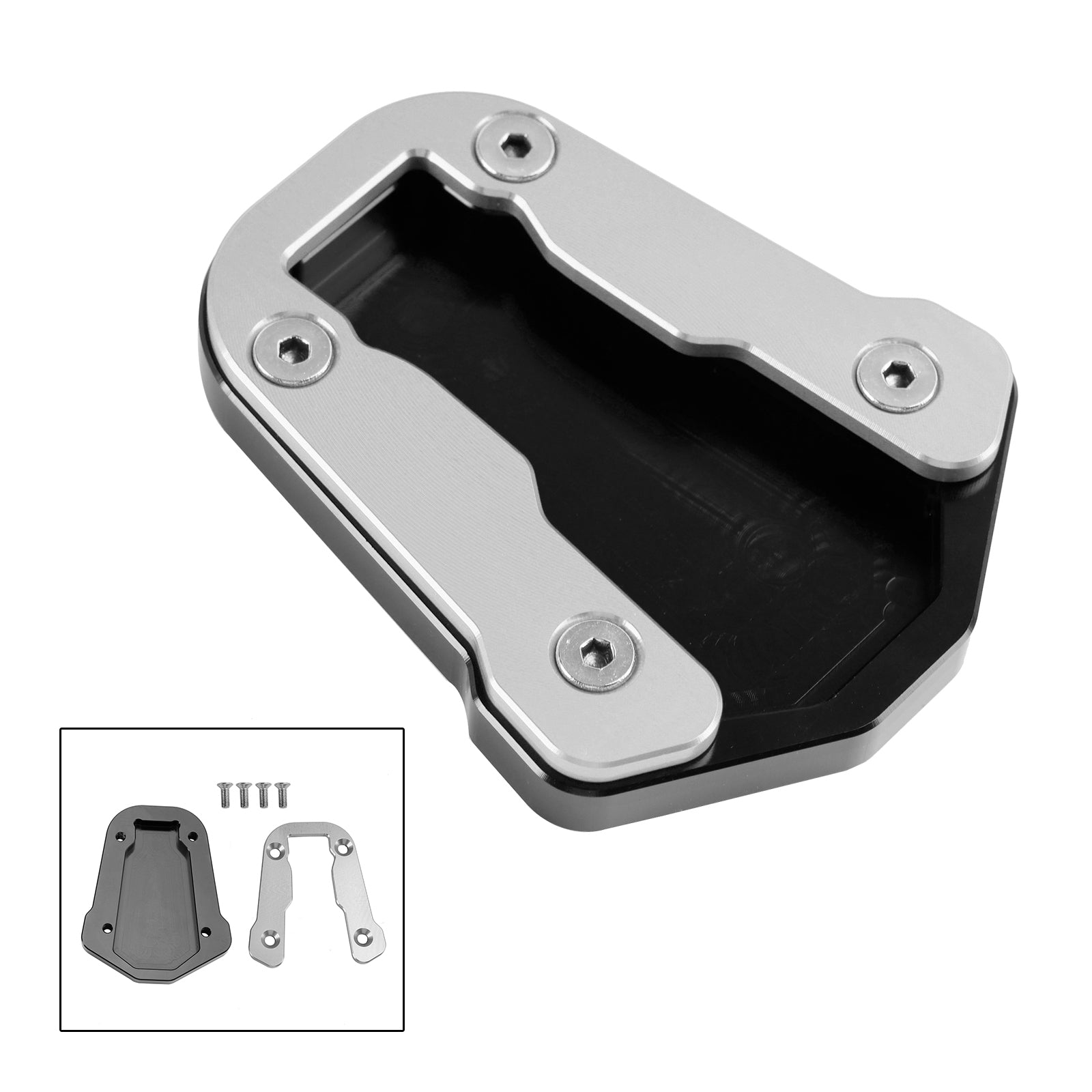 Placa de ampliación de pata de cabra para HONDA CRF300L 2021-2023