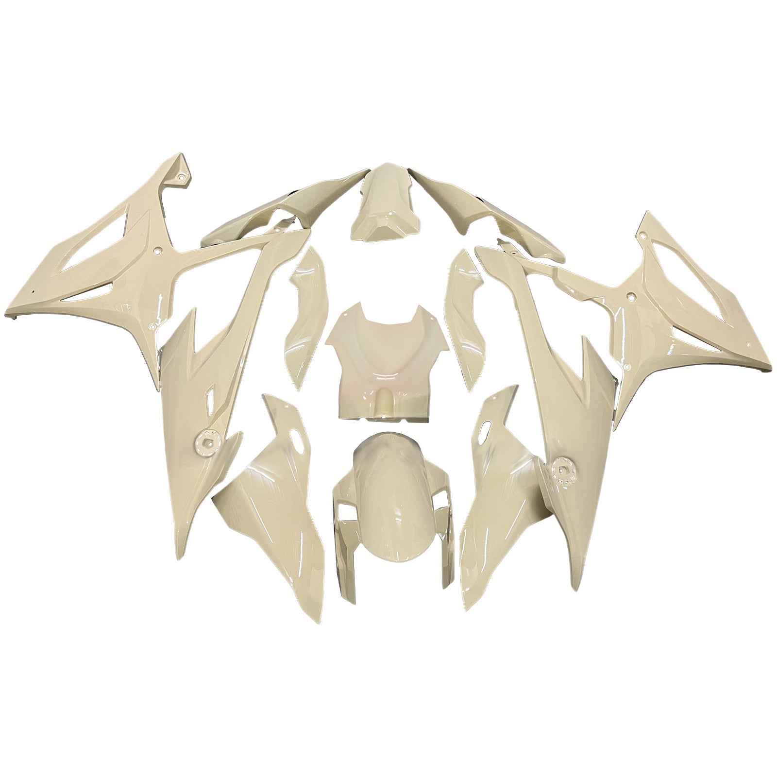 Kit de carénage d'injection pour BMW M1000RR S1000RR 2019-2022 Carrosserie Plastique ABS