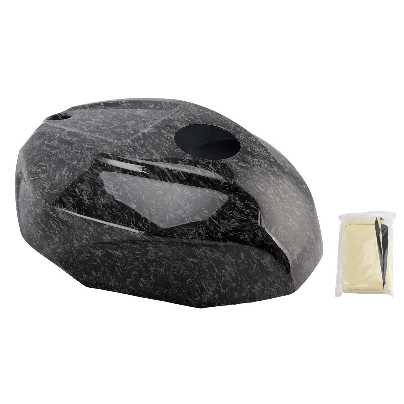 Garniture de carénage de couvercle de réservoir d'essence pour Aprilia RSV4 2021-2024