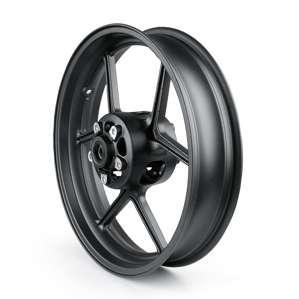 Bordo anteriore sport in alluminio in alluminio aeronautico Black - Kawasaki Z800, Z750, ER6N compatibile