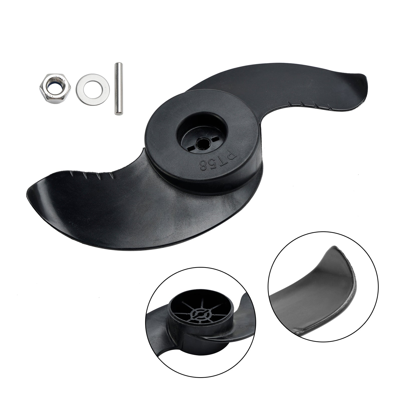 Hélice Weedless Wedge 2 para motor de pesca por curricán de 3-5/8" de diámetro 2091160