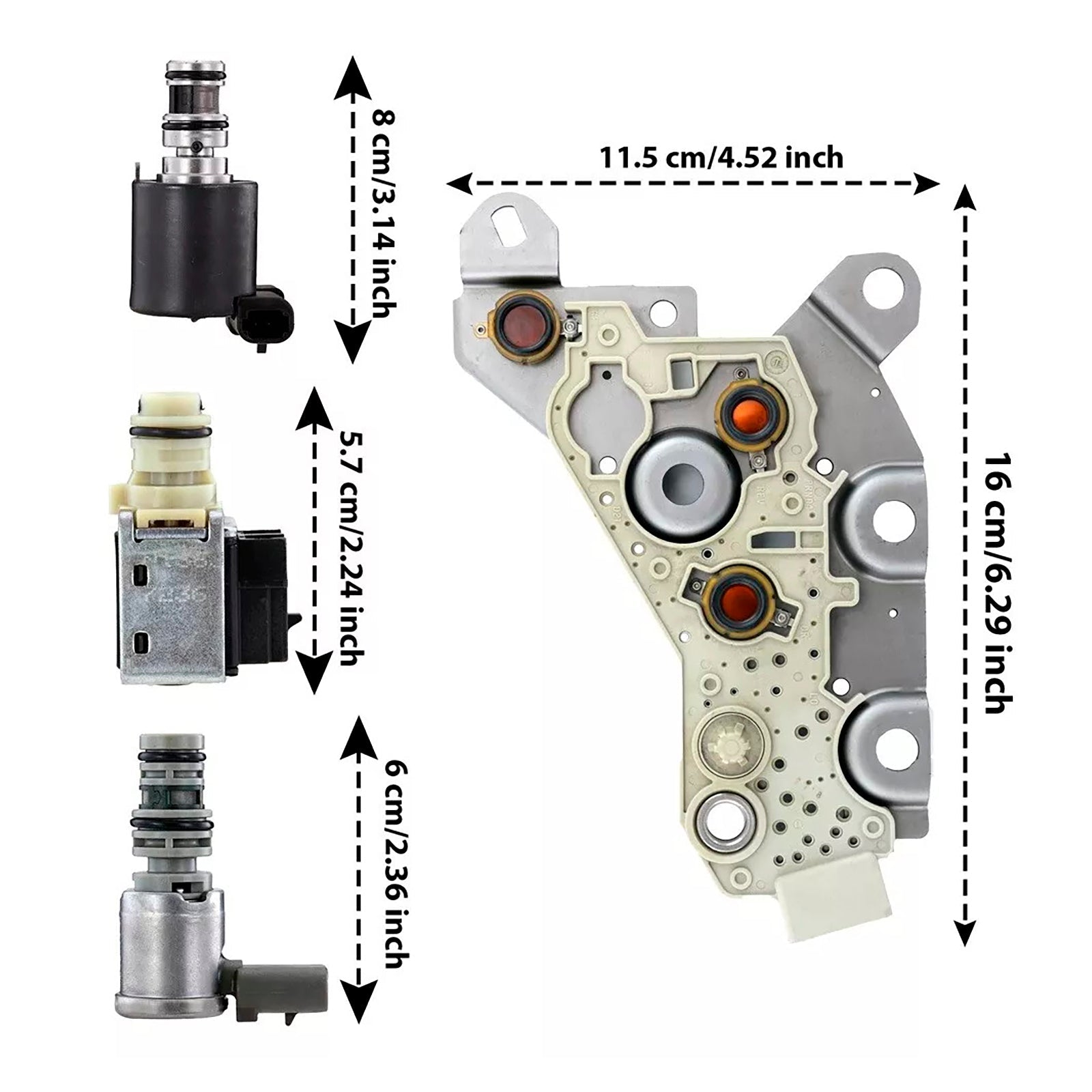 GM Chevy 2004-On EPC TCC Shift 4T40-E 4T40E 4T45E Kit de solenoide de transmisión