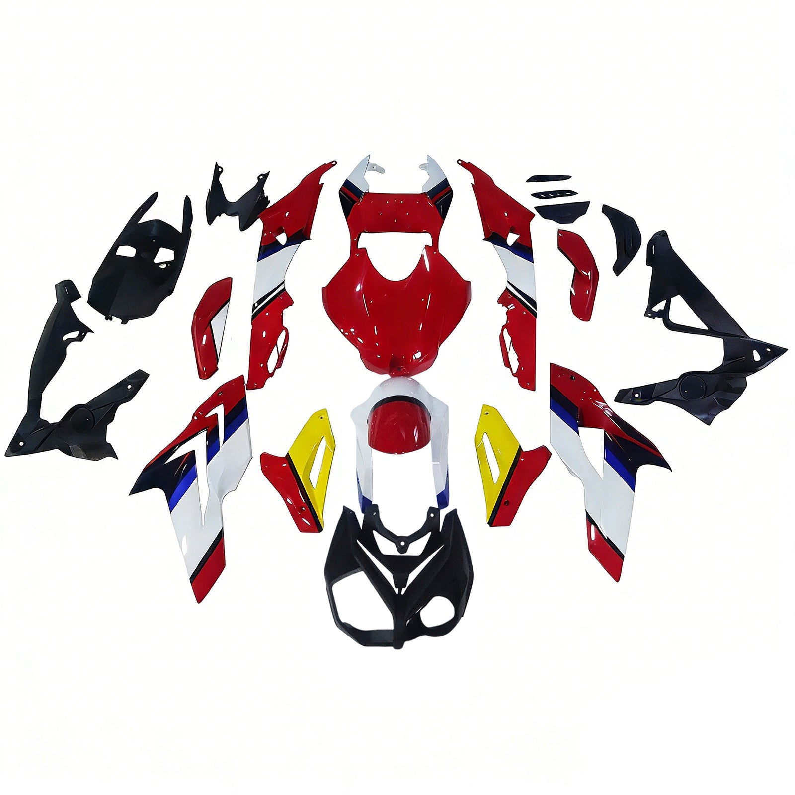 Injection carénage kit carrosserie plastique ABS fit pour BMW S1000R 2014-2016