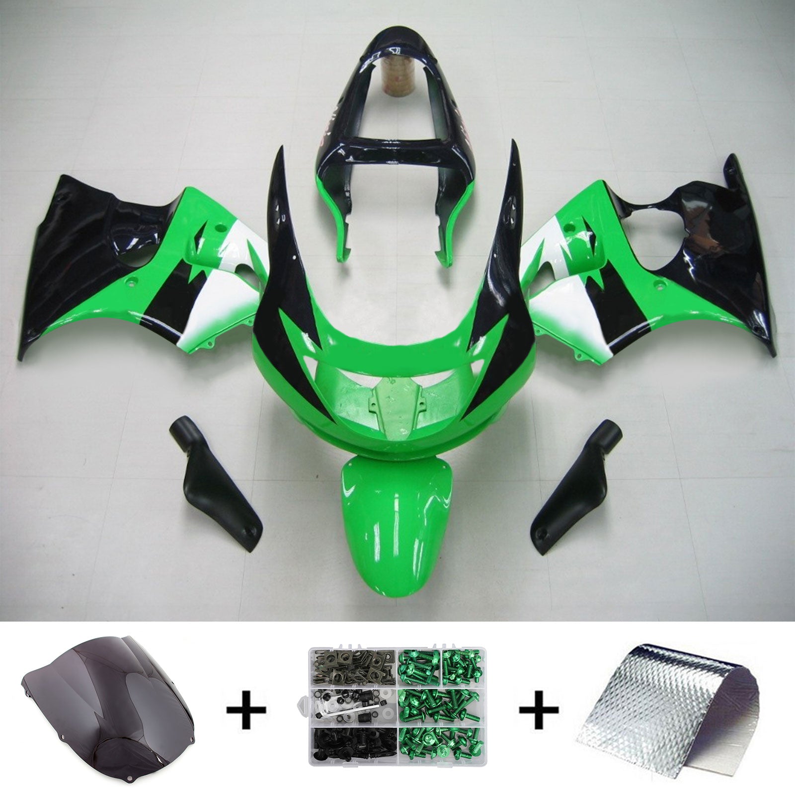 1998-1999 KAWASAKI ZX6R KIT DE CAIRING INDICTION