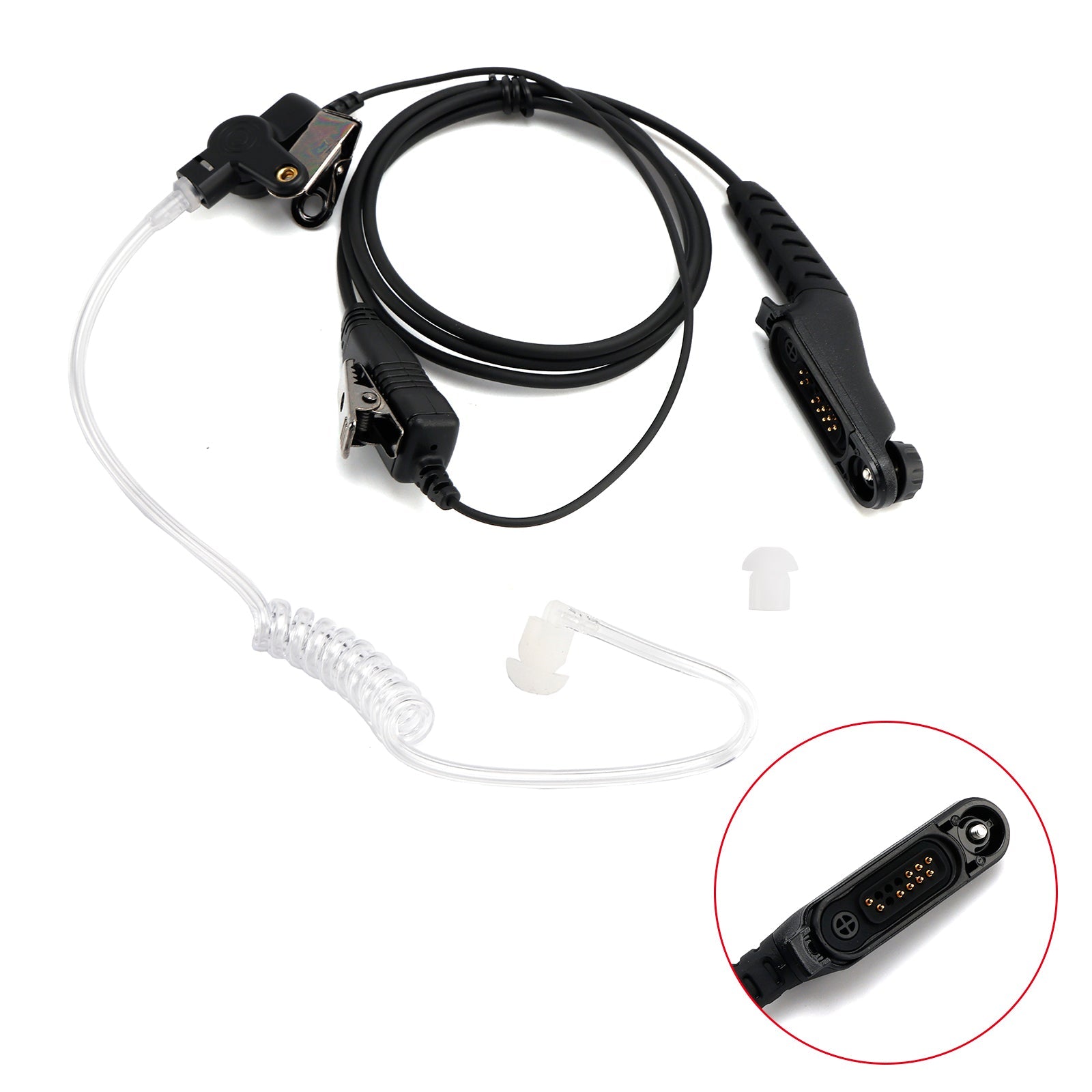 Écouteurs intra-auriculaires transparents à tube d'air R7-018 pour R7, R7A, MXP600, ION, APXN70 et APXN50